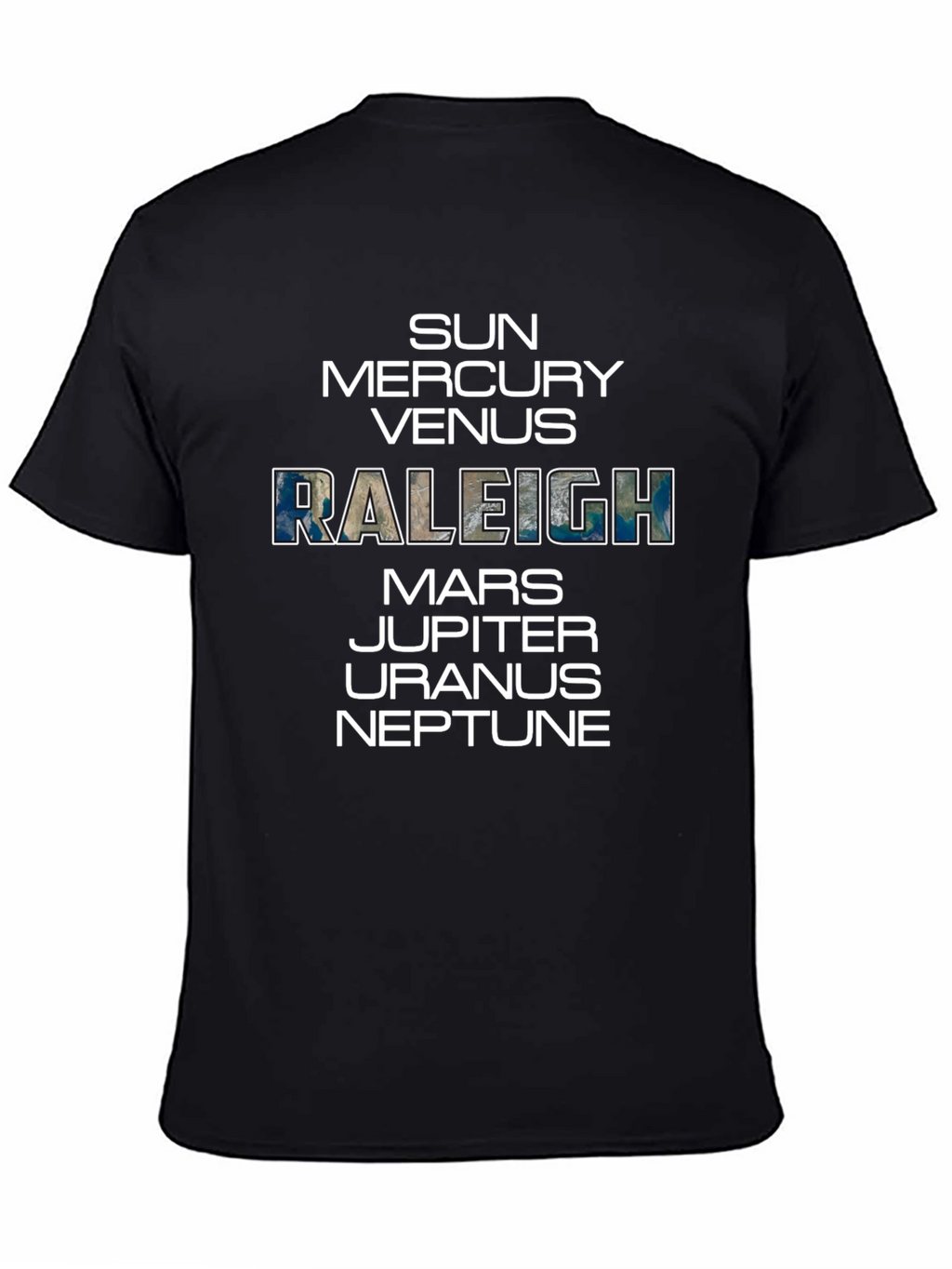 Planets & Raleigh Graphic T-Shirt