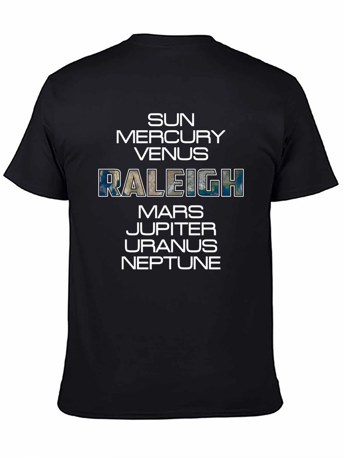 Planets & Raleigh Graphic T-Shirt