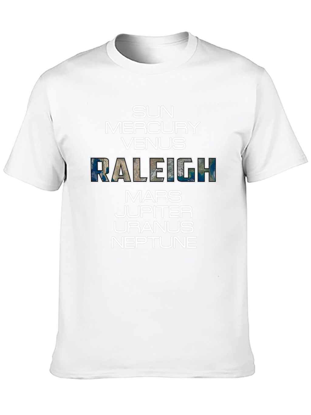 Planets & Raleigh Graphic T-Shirt