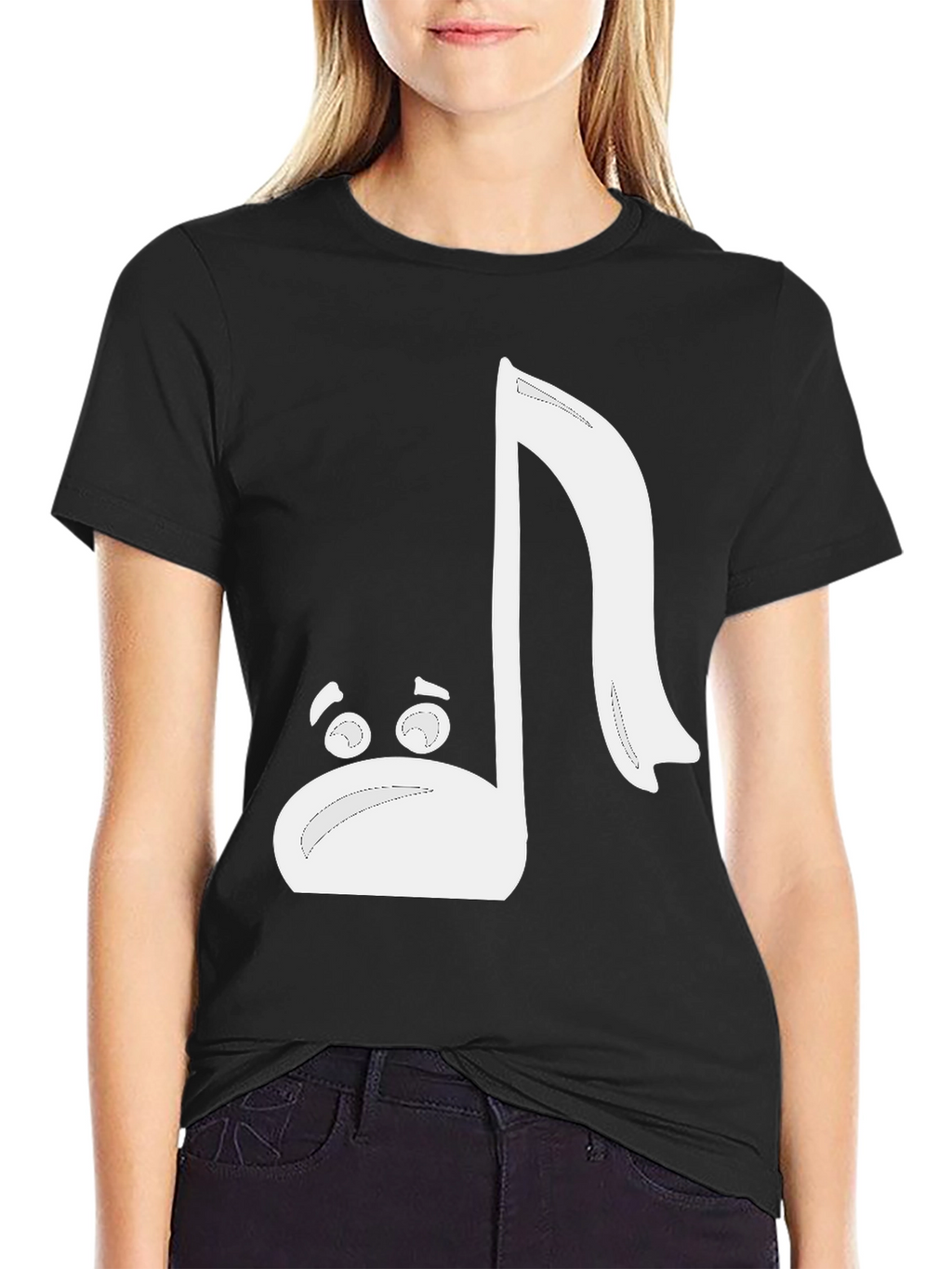 Musical Note Character T-Shirt