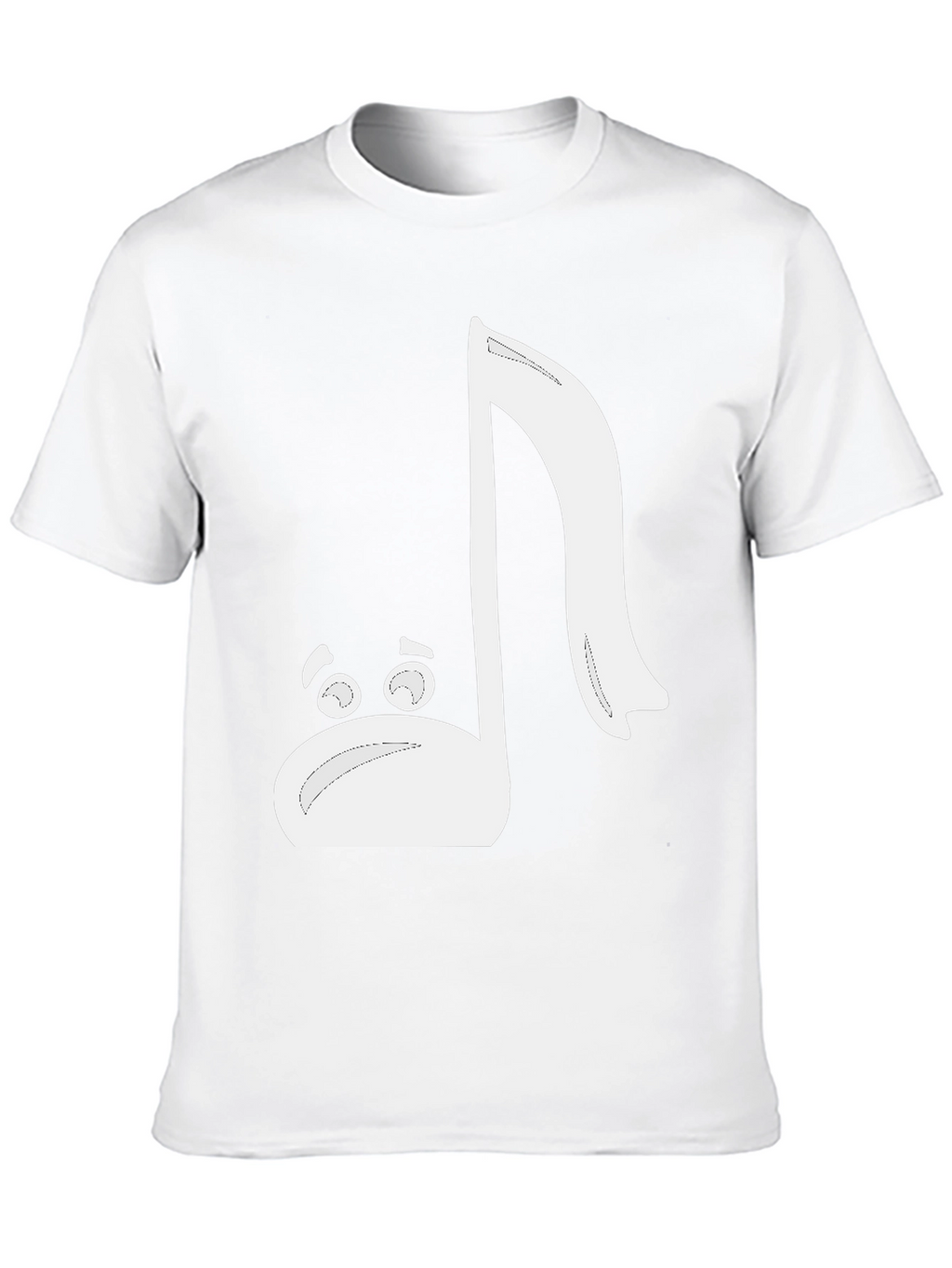 Musical Note Character T-Shirt