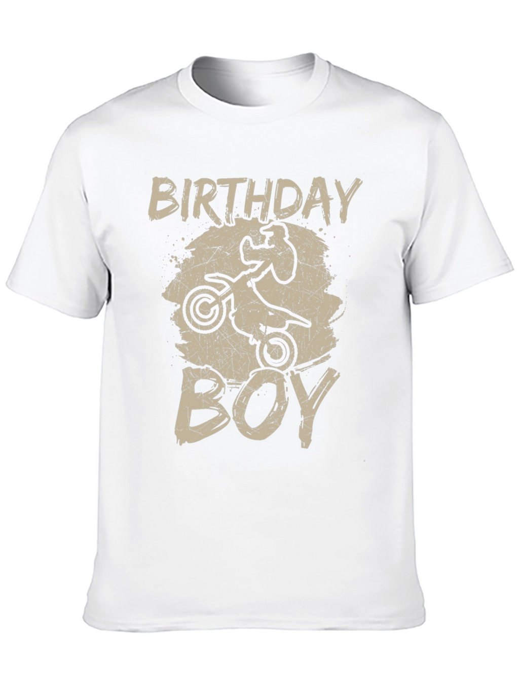 Birthday Boy T-Shirt - Motocross Dirt Bike Graphic Tee