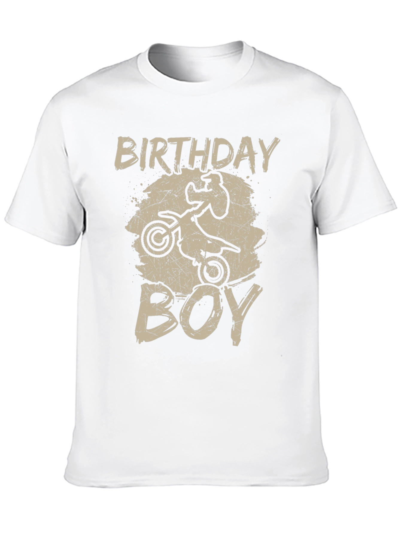Birthday Boy T-Shirt - Motocross Dirt Bike Graphic Tee