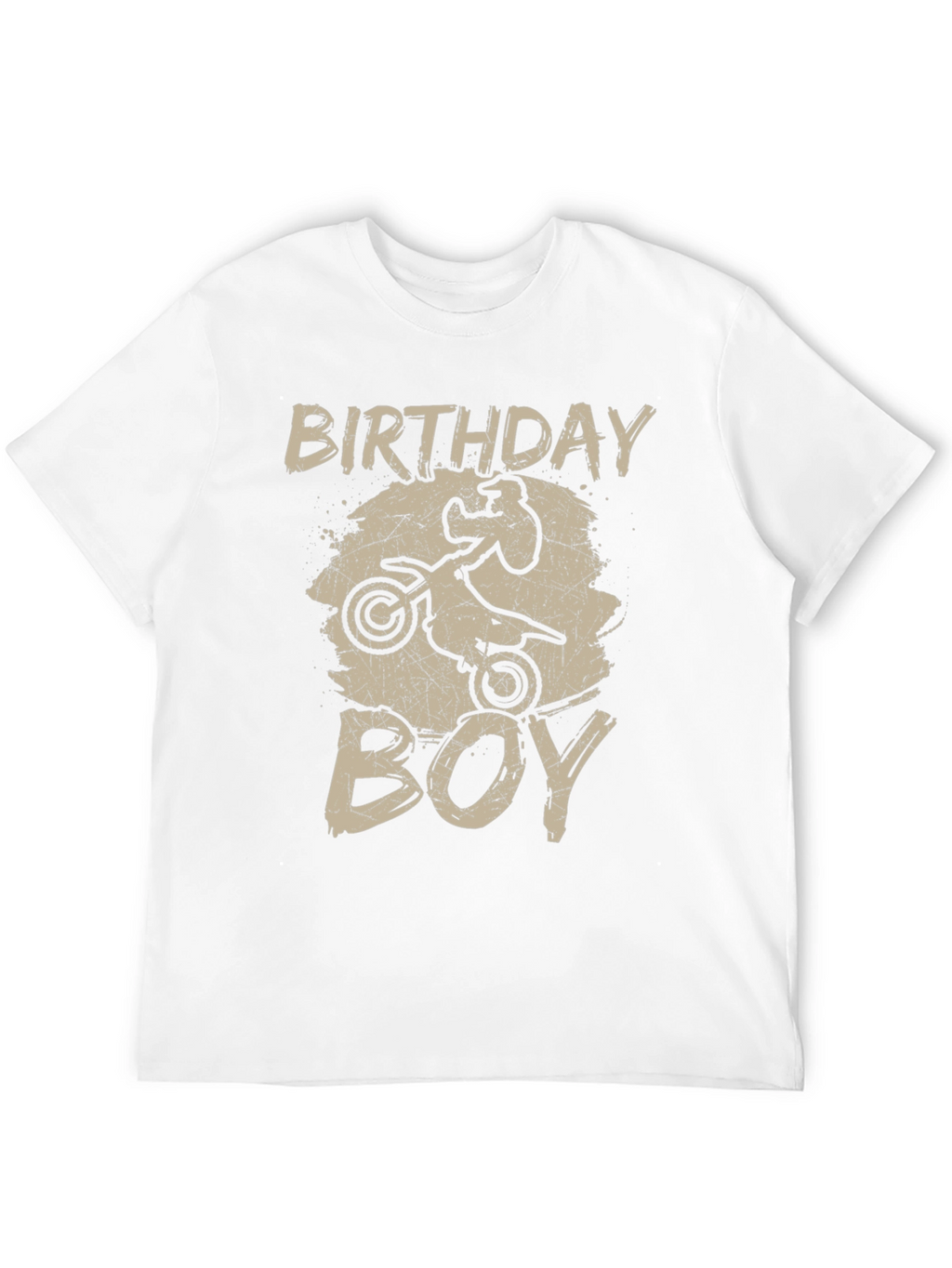 Birthday Boy T-Shirt - Motocross Dirt Bike Graphic Tee