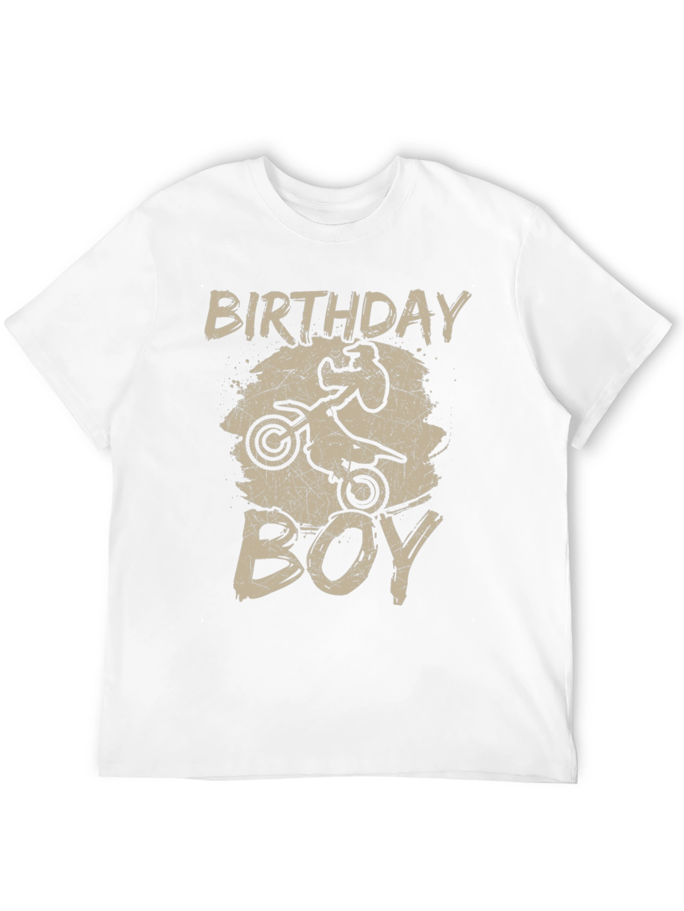 Birthday Boy T-Shirt - Motocross Dirt Bike Graphic Tee