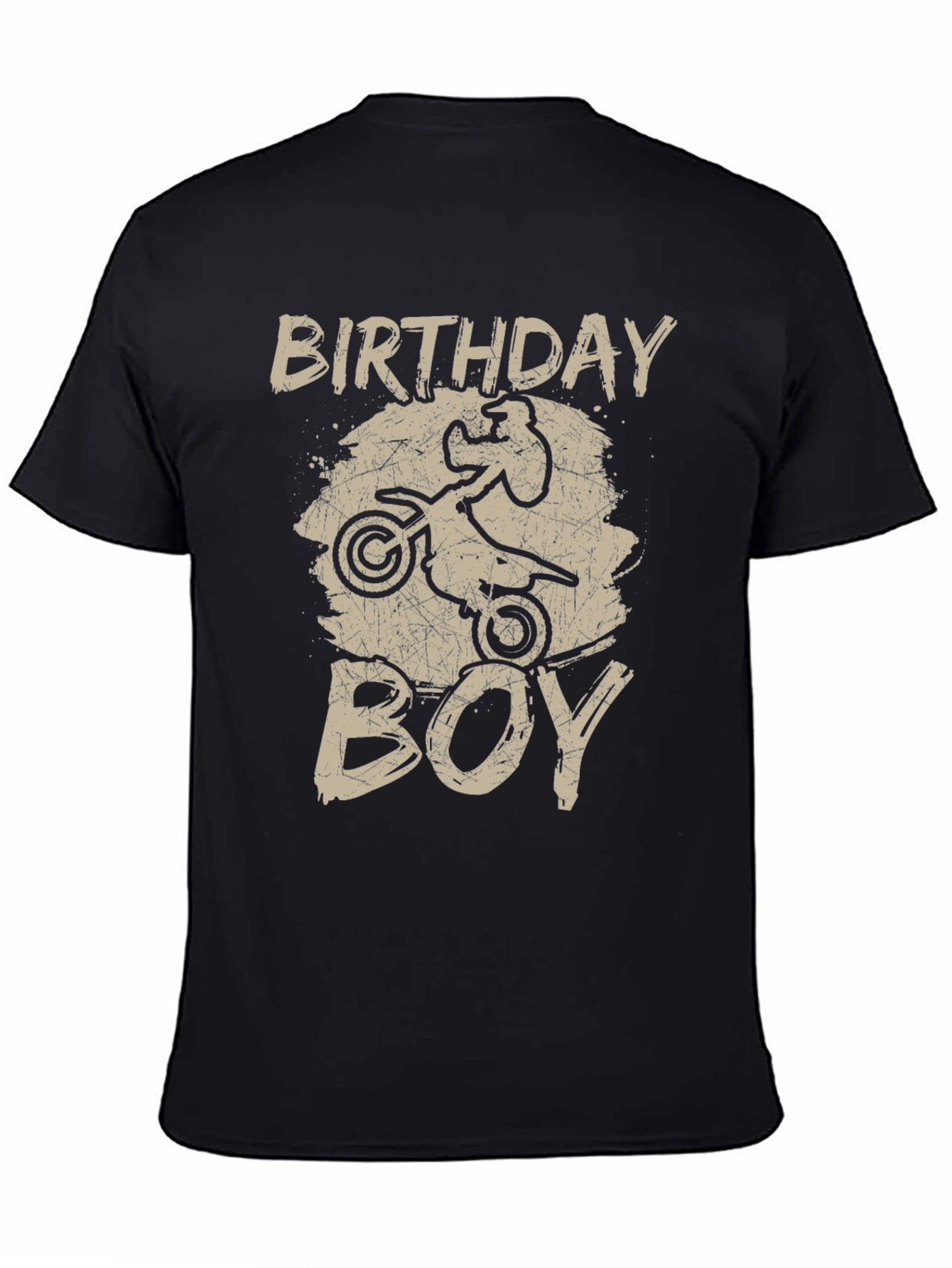Birthday Boy T-Shirt - Motocross Dirt Bike Graphic Tee
