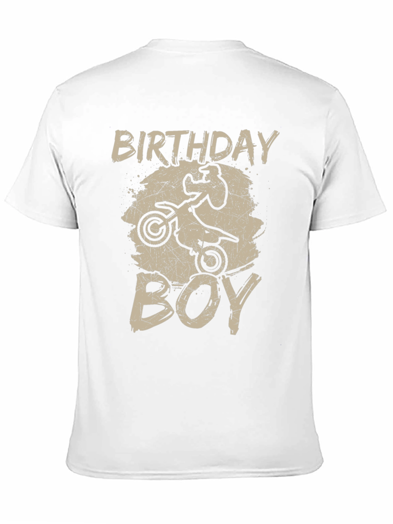 Birthday Boy T-Shirt - Motocross Dirt Bike Graphic Tee