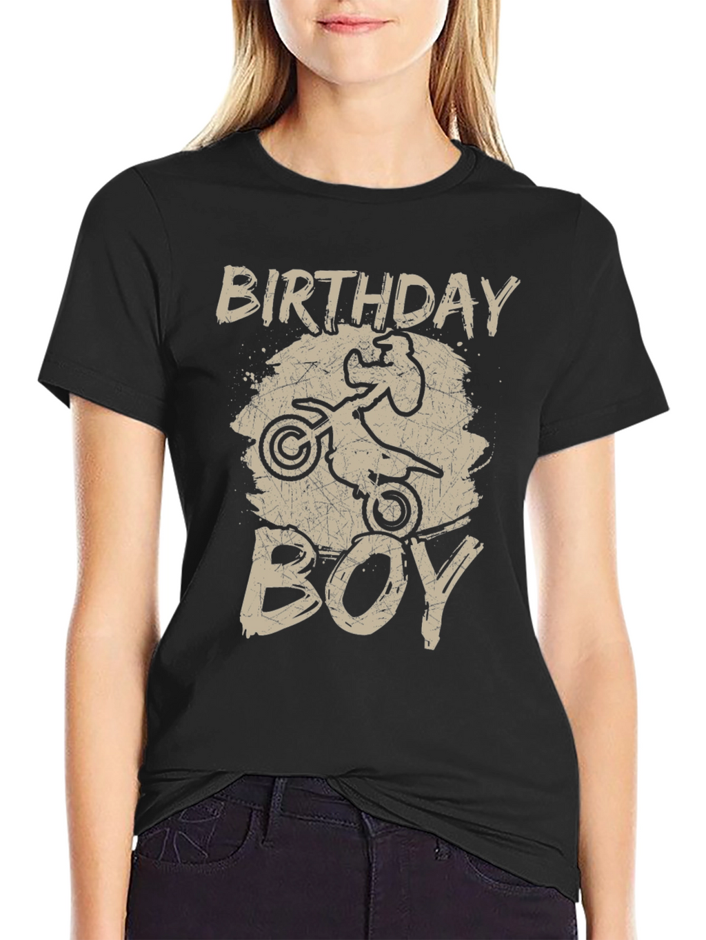 Birthday Boy T-Shirt - Motocross Dirt Bike Graphic Tee