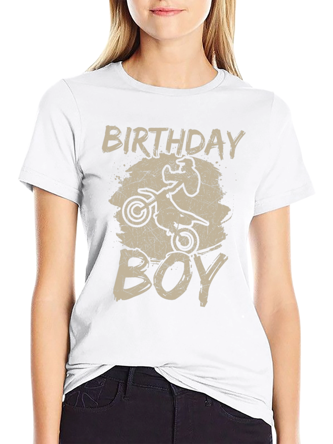 Birthday Boy T-Shirt - Motocross Dirt Bike Graphic Tee