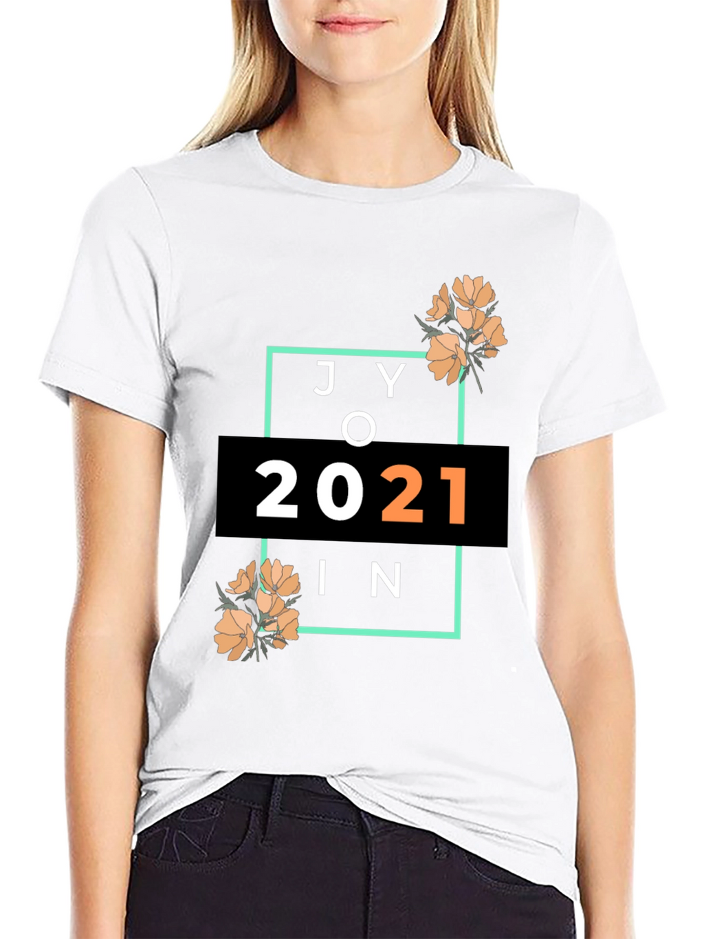 Joy In 2021 Graphic Tee - Black