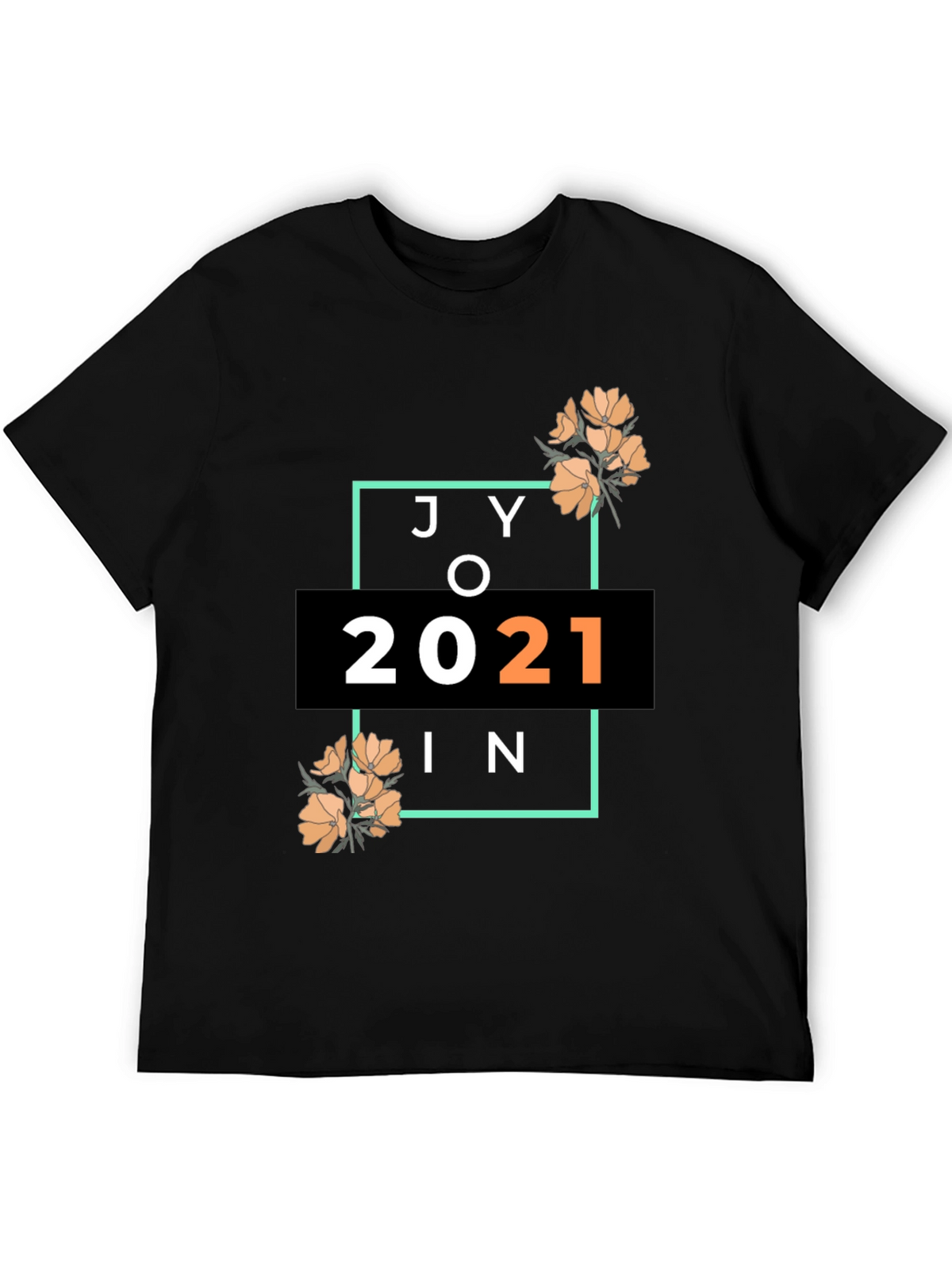 Joy In 2021 Graphic Tee - Black