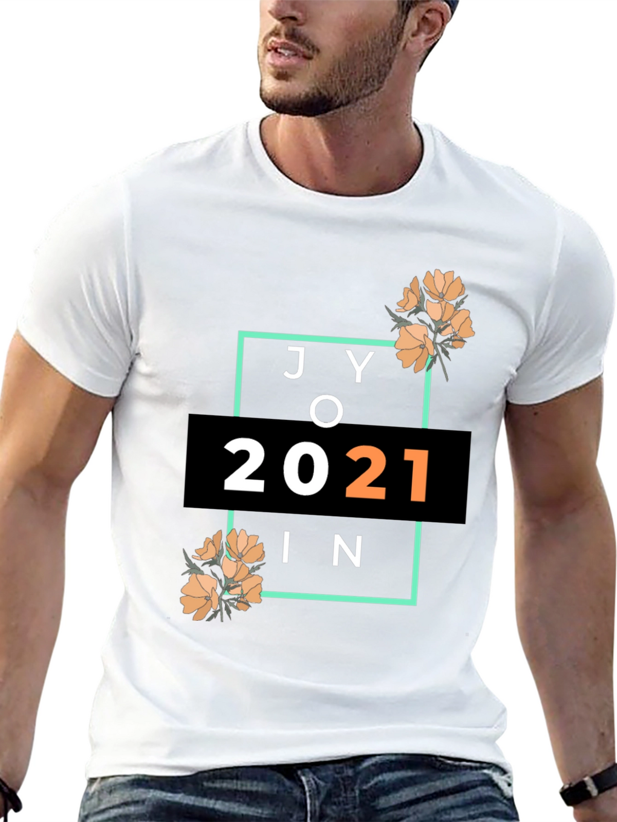 Joy In 2021 Graphic Tee - Black