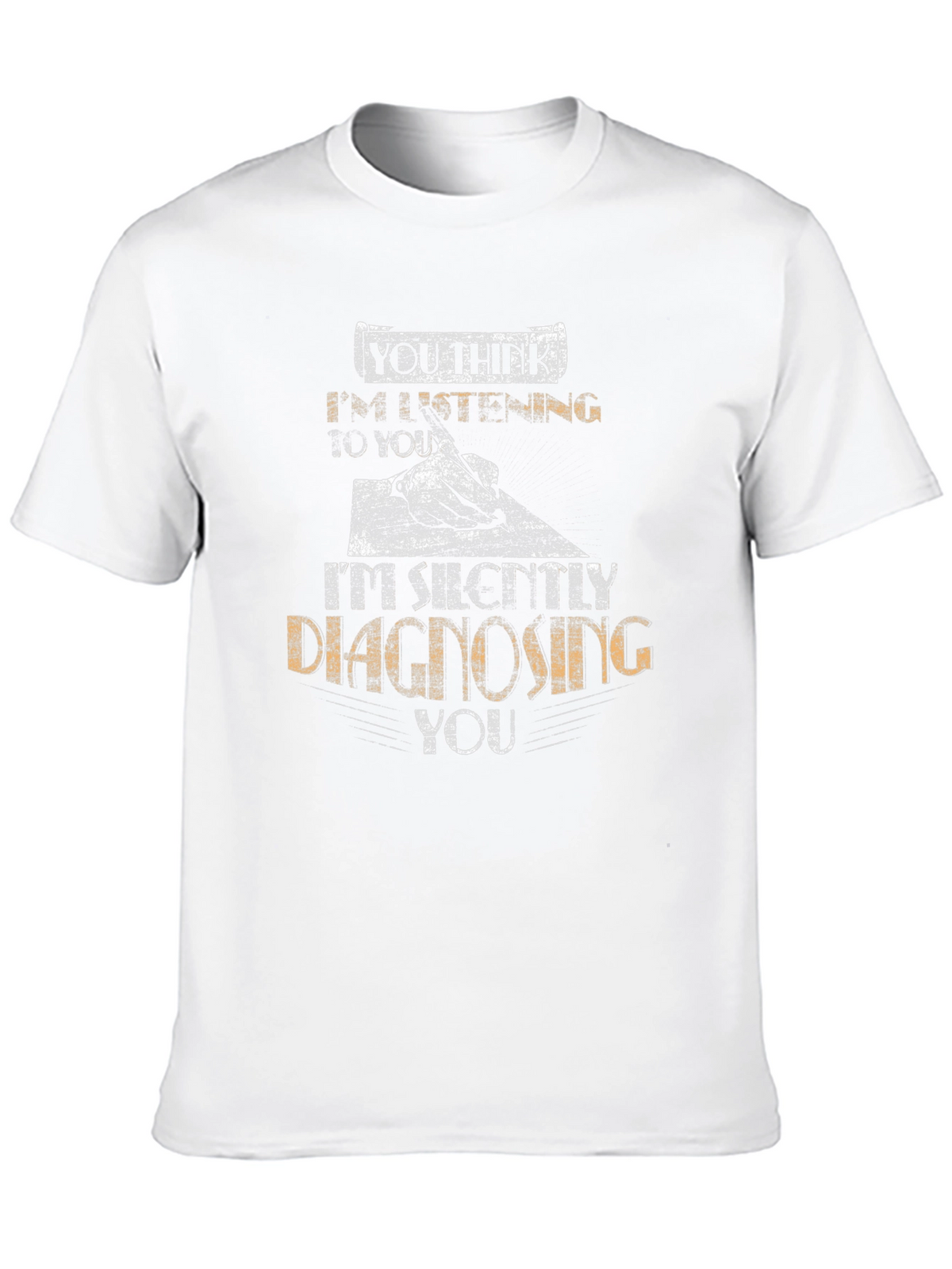 Diagnosing You T-Shirt - Black
