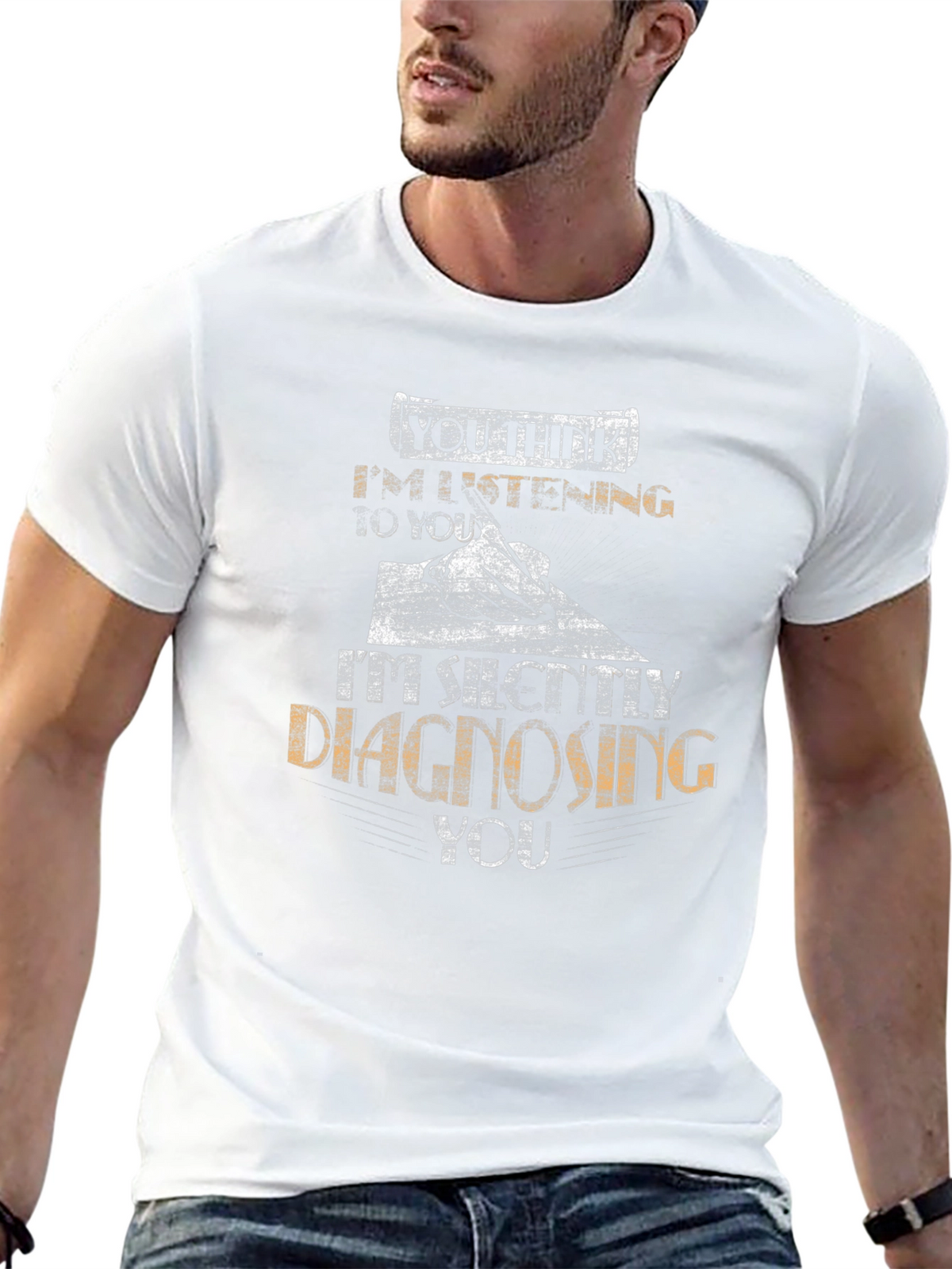 Diagnosing You T-Shirt - Black