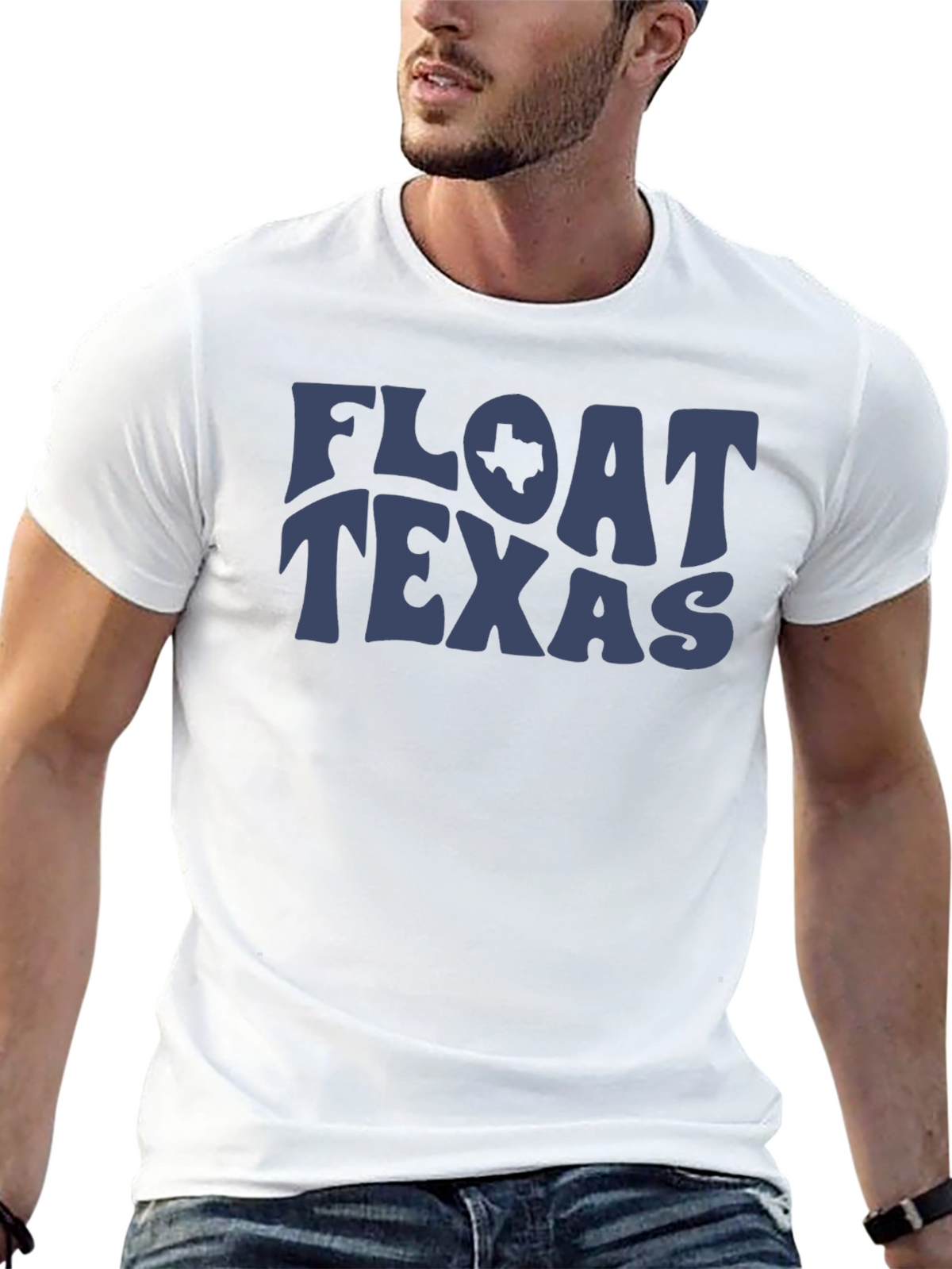 Float Texas Graphic Tee - Trendy Comfort