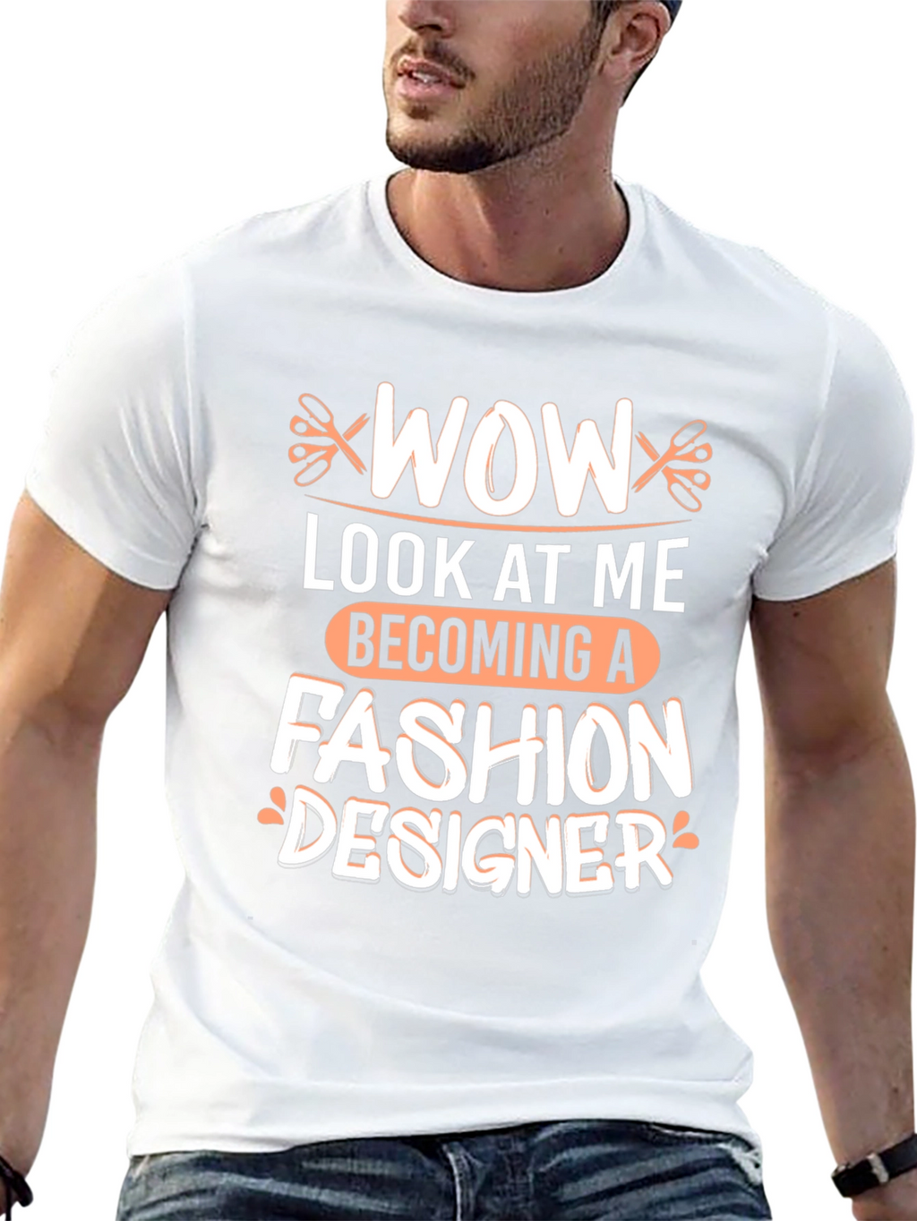 Wow Becoming A Fashion Designer T-Shirt