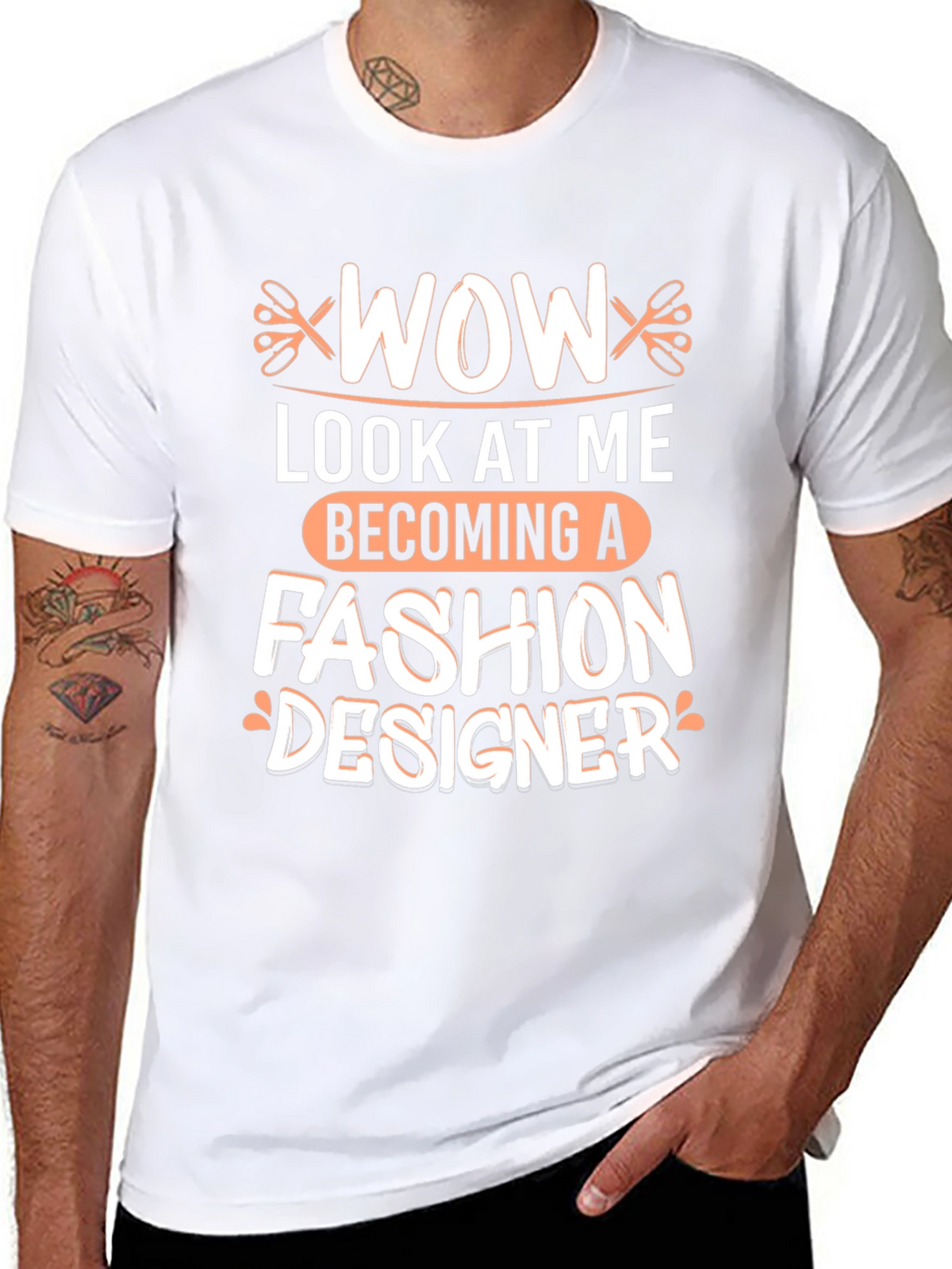 Wow Becoming A Fashion Designer T-Shirt
