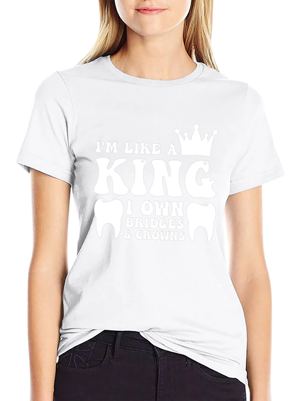 Dentist King Funny Graphic T-Shirt