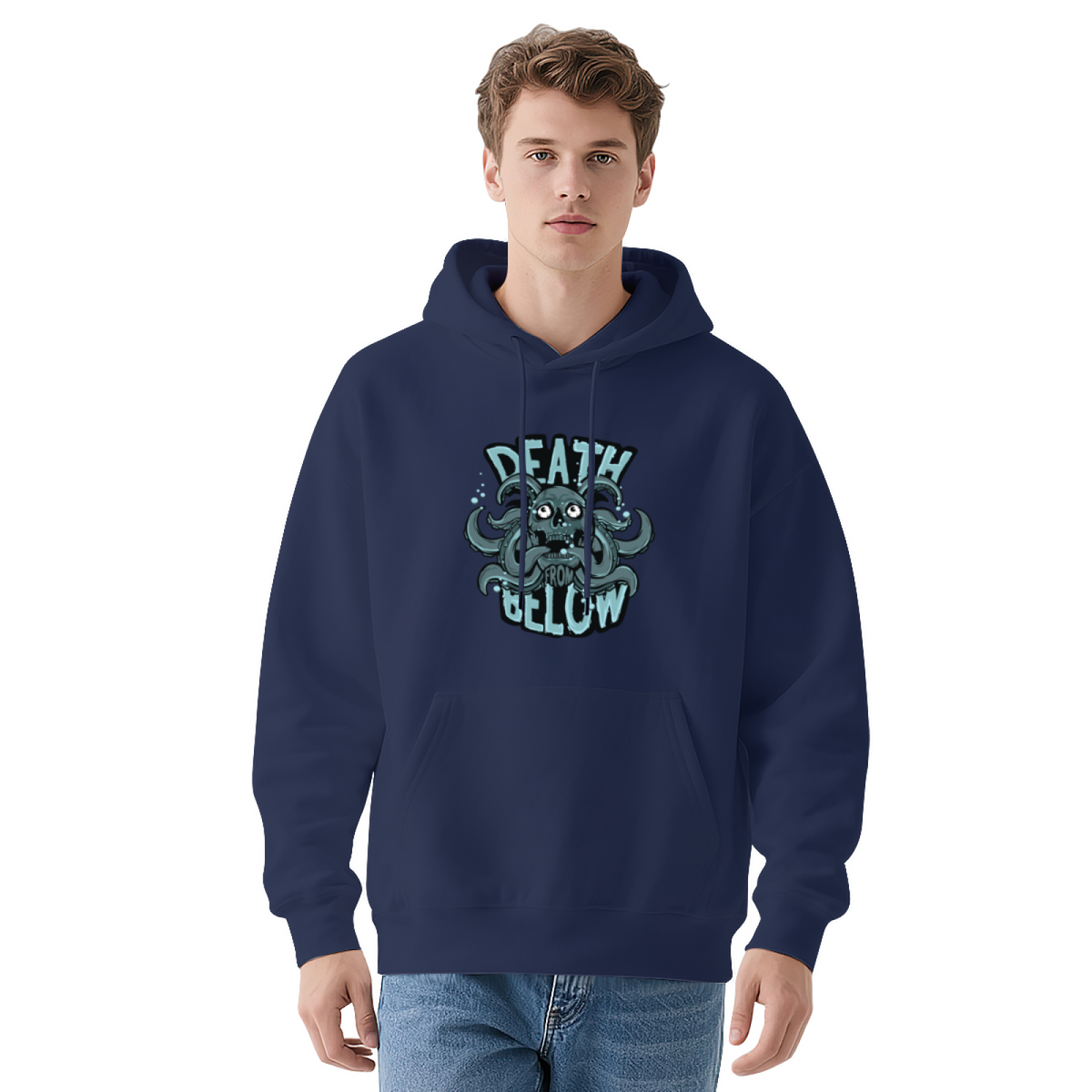 Deep Sea Octopus Pullover - "DEATH FROM BELOW."