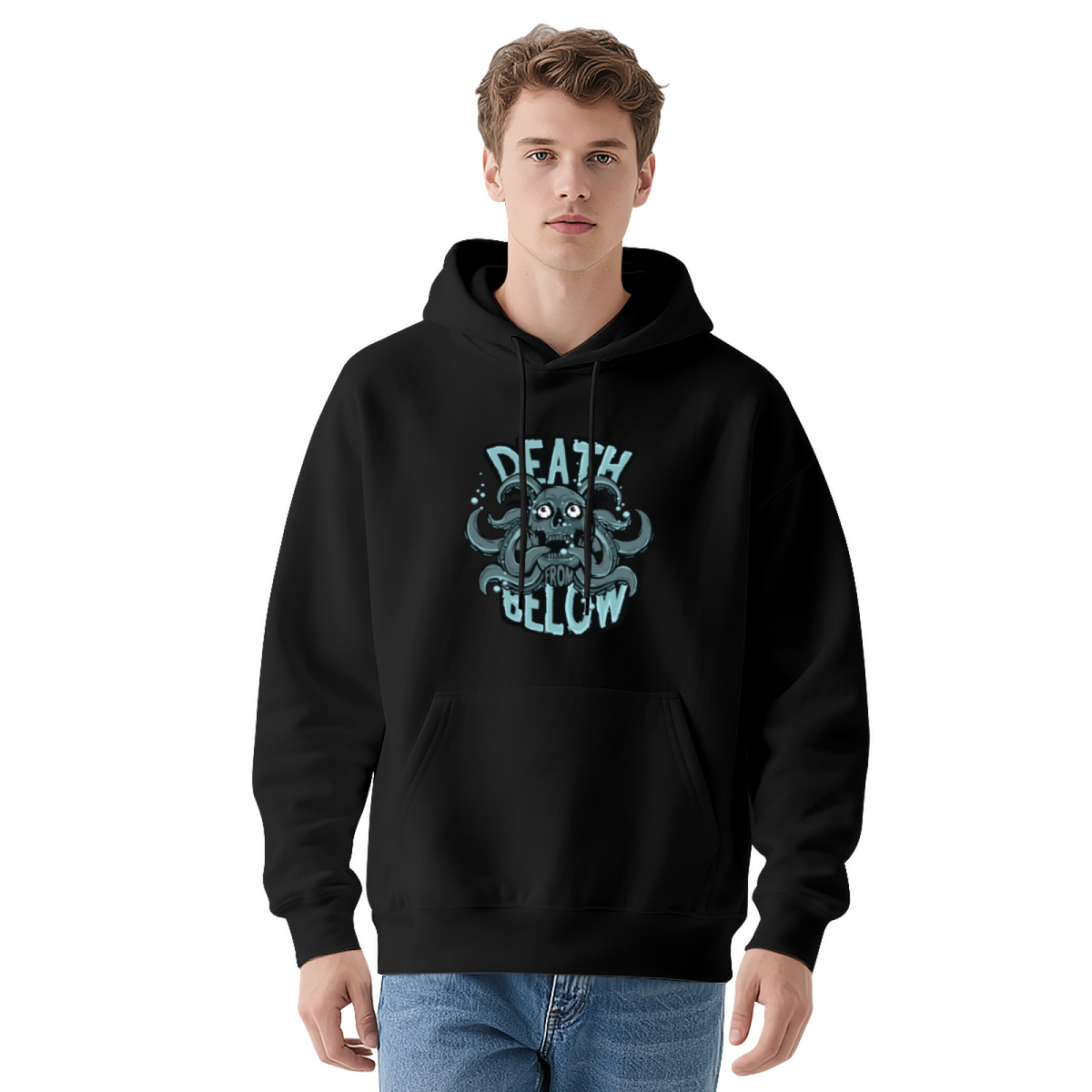 Deep Sea Octopus Pullover - "DEATH FROM BELOW."