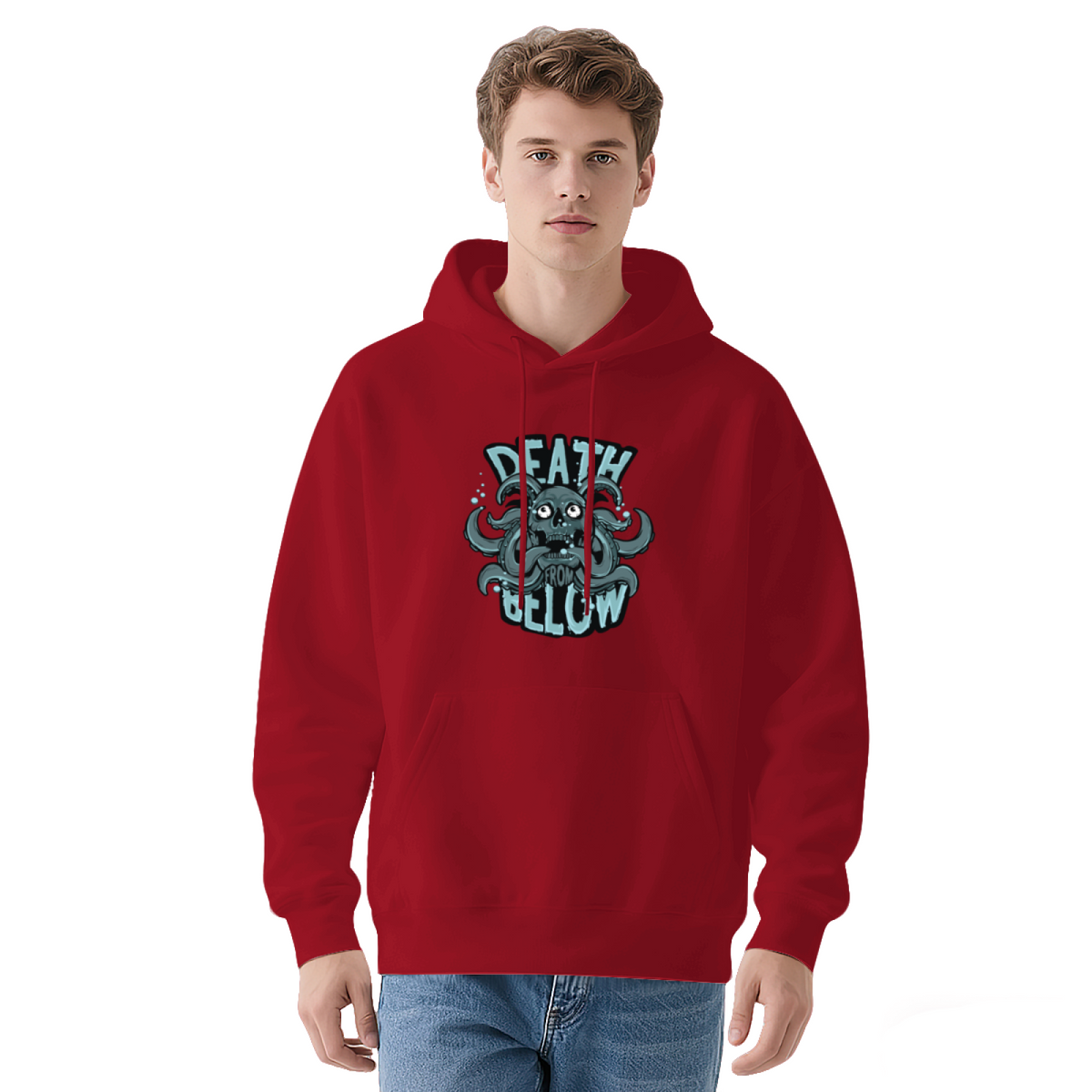 Deep Sea Octopus Pullover - "DEATH FROM BELOW."