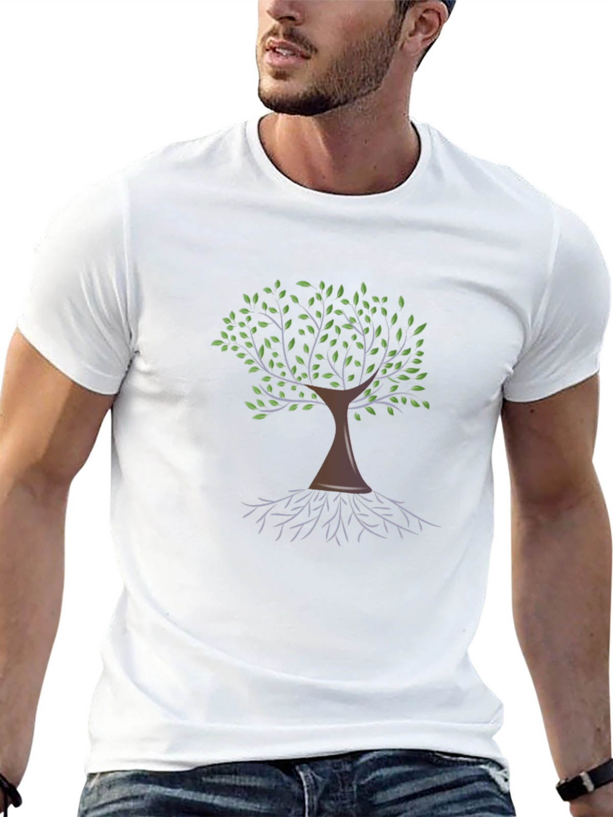 Tree Graphic Tee - Stylish Nature Inspired Design