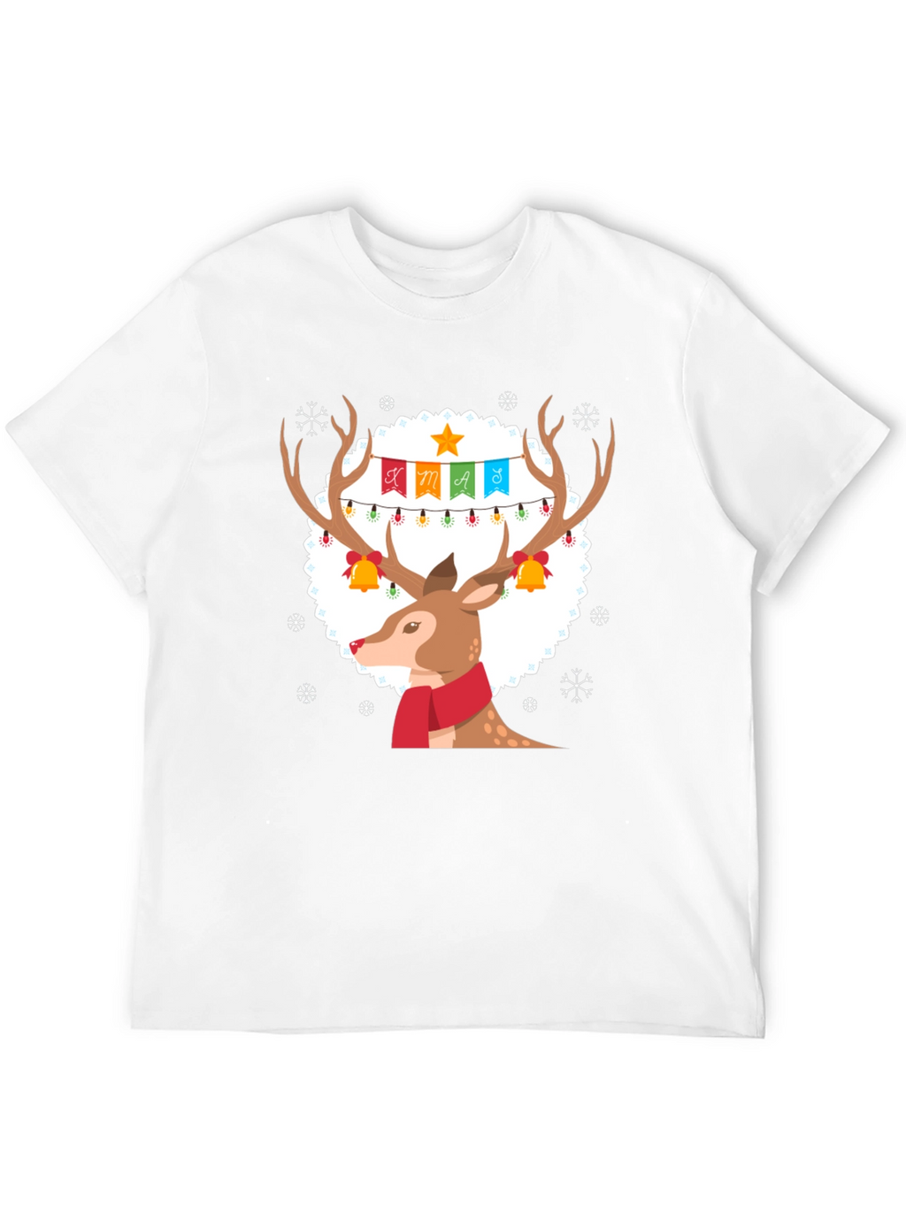 Festive Reindeer Xmas T-Shirt