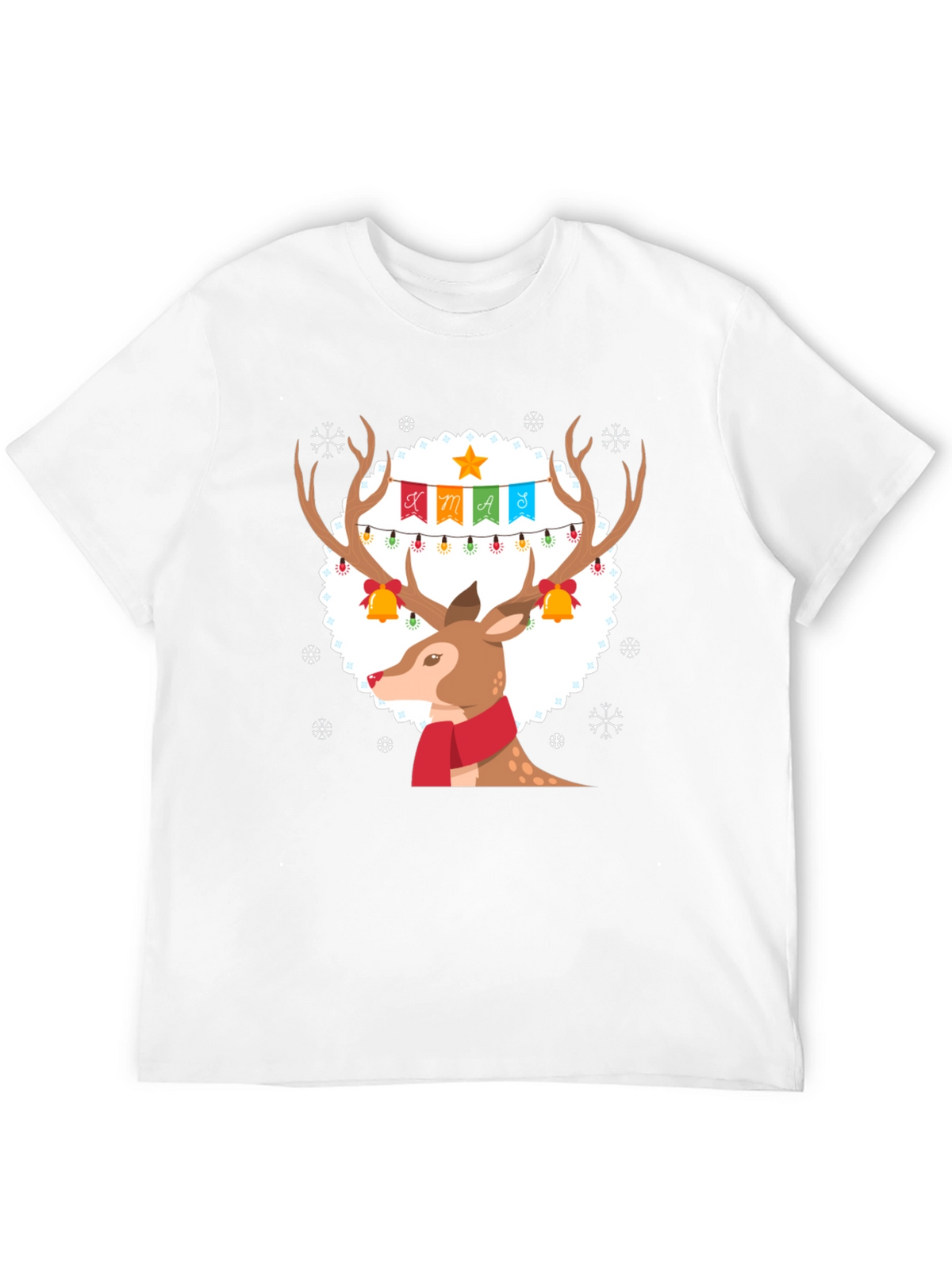 Festive Reindeer Xmas T-Shirt