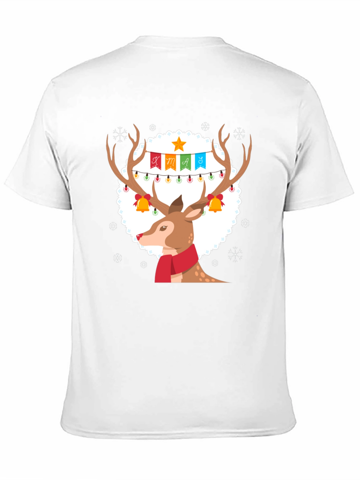 Festive Reindeer Xmas T-Shirt