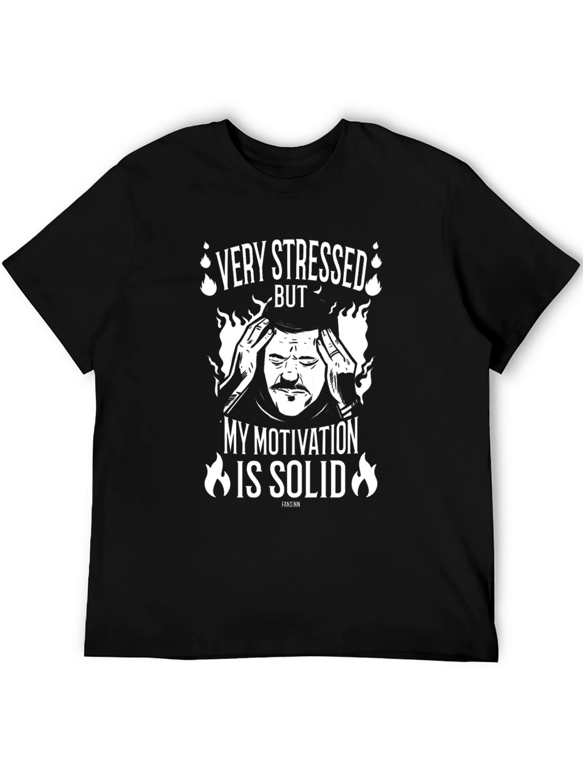 Stressed But Solid Motivation Graphic Tee