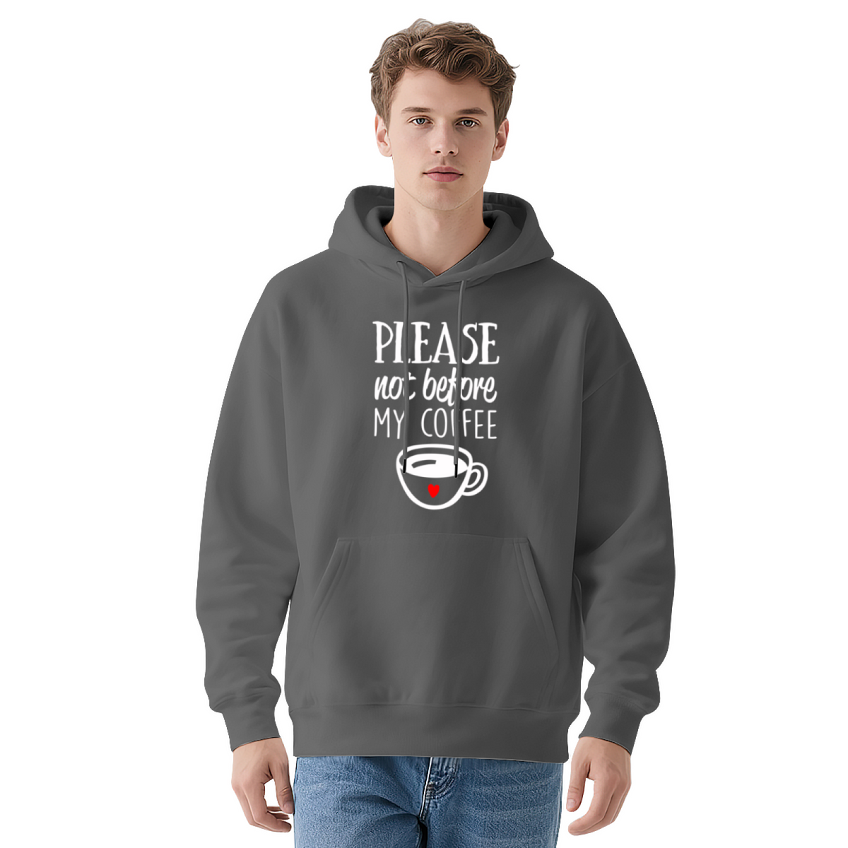 "PLEASE" Quote Hoodie
