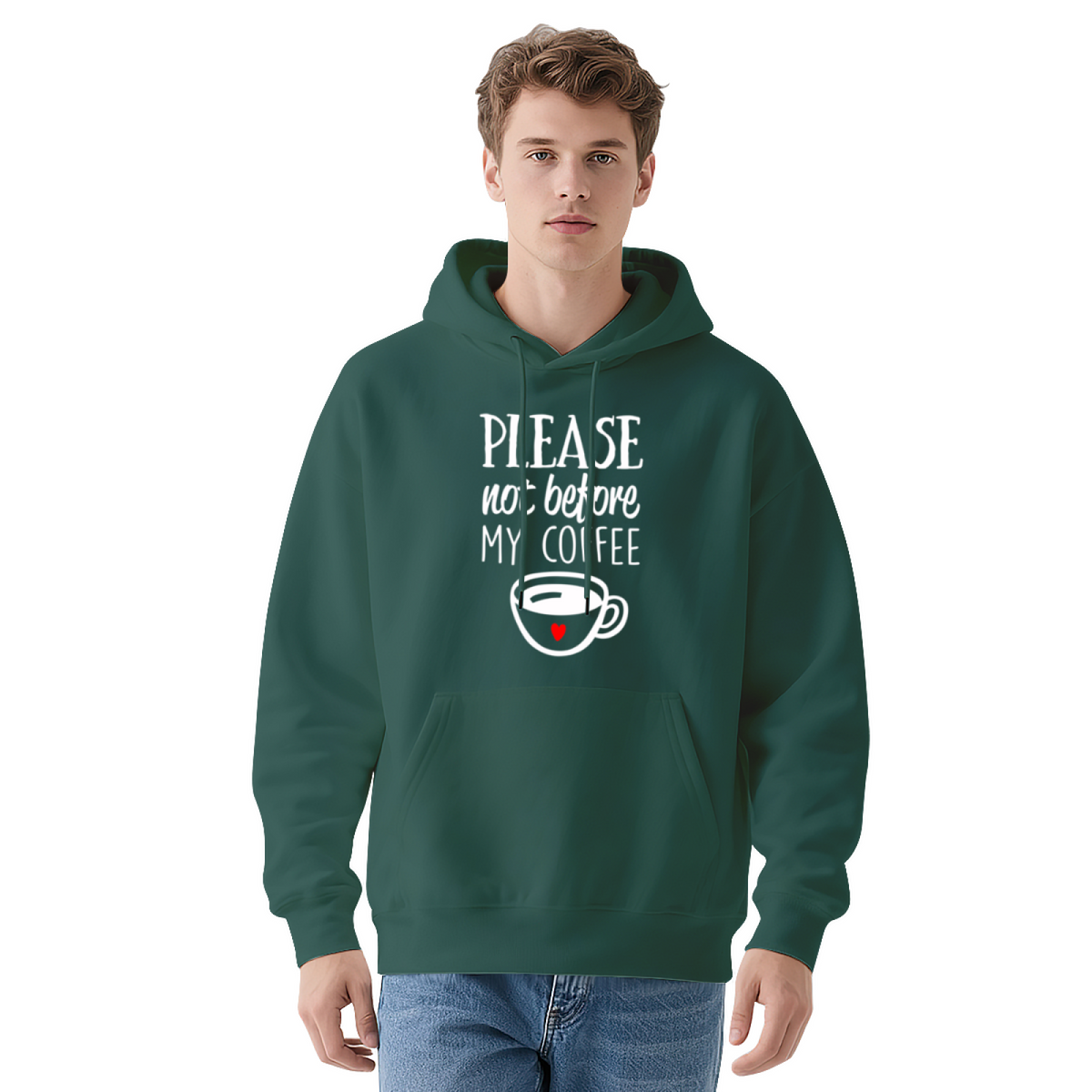 "PLEASE" Quote Hoodie