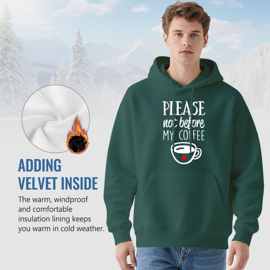 "PLEASE" Quote Hoodie