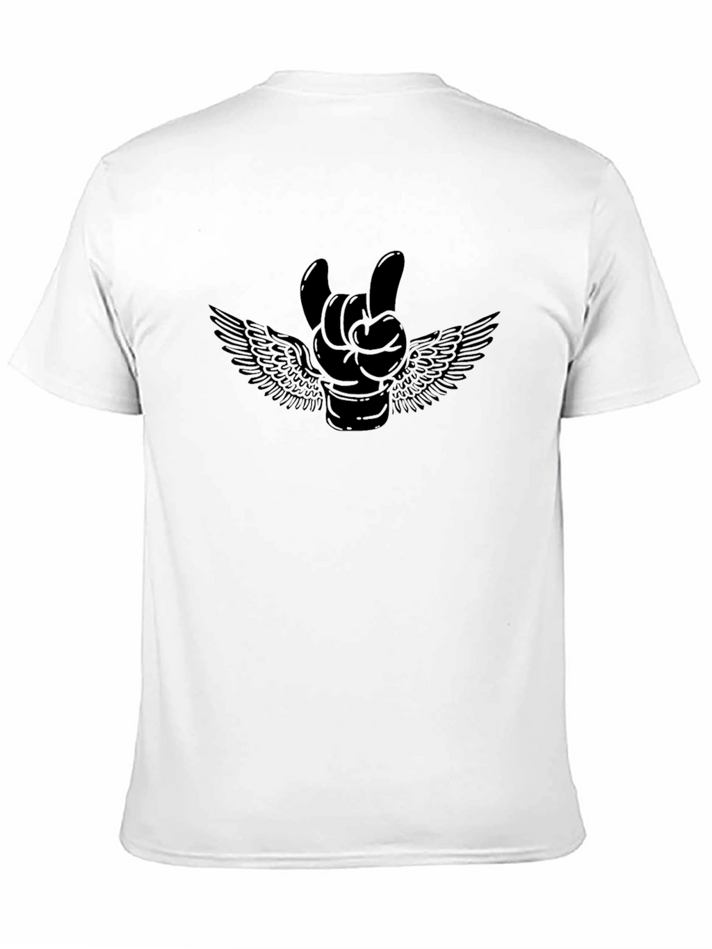 Rock On! Black Graphic Tee