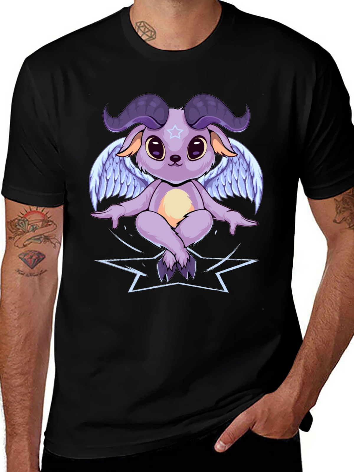 Cute Kawaii Pastel Goth Demon T-Shirt
