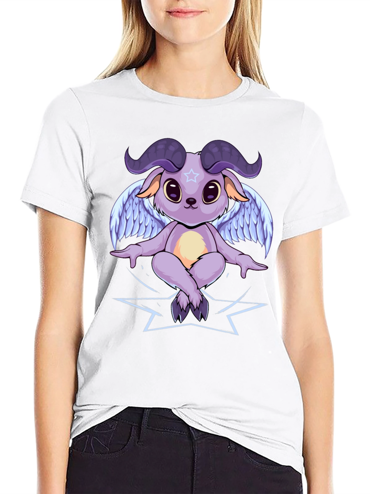 Cute Kawaii Pastel Goth Demon T-Shirt