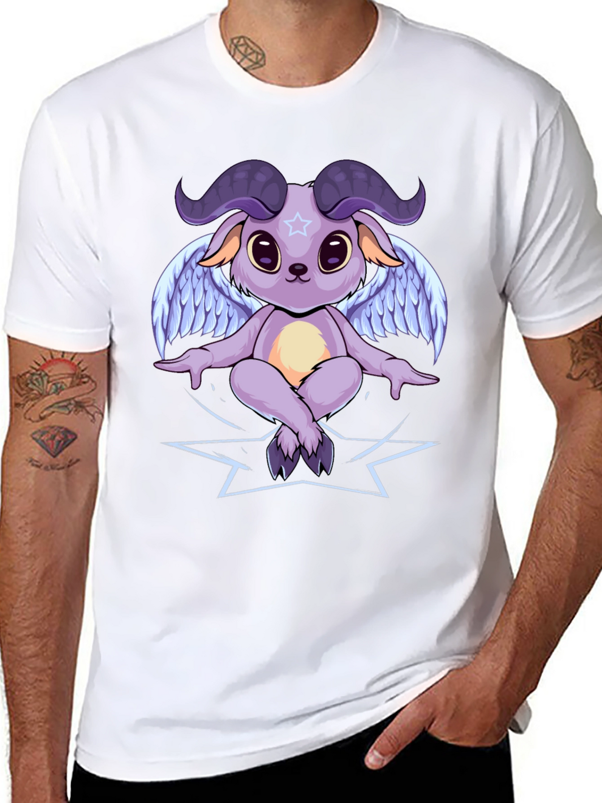 Cute Kawaii Pastel Goth Demon T-Shirt
