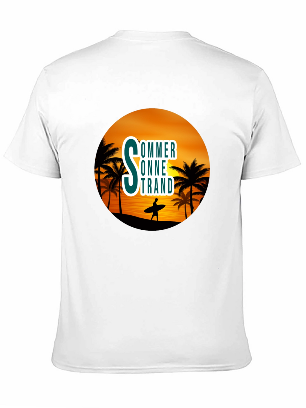 Summer Beach Graphic T-Shirt