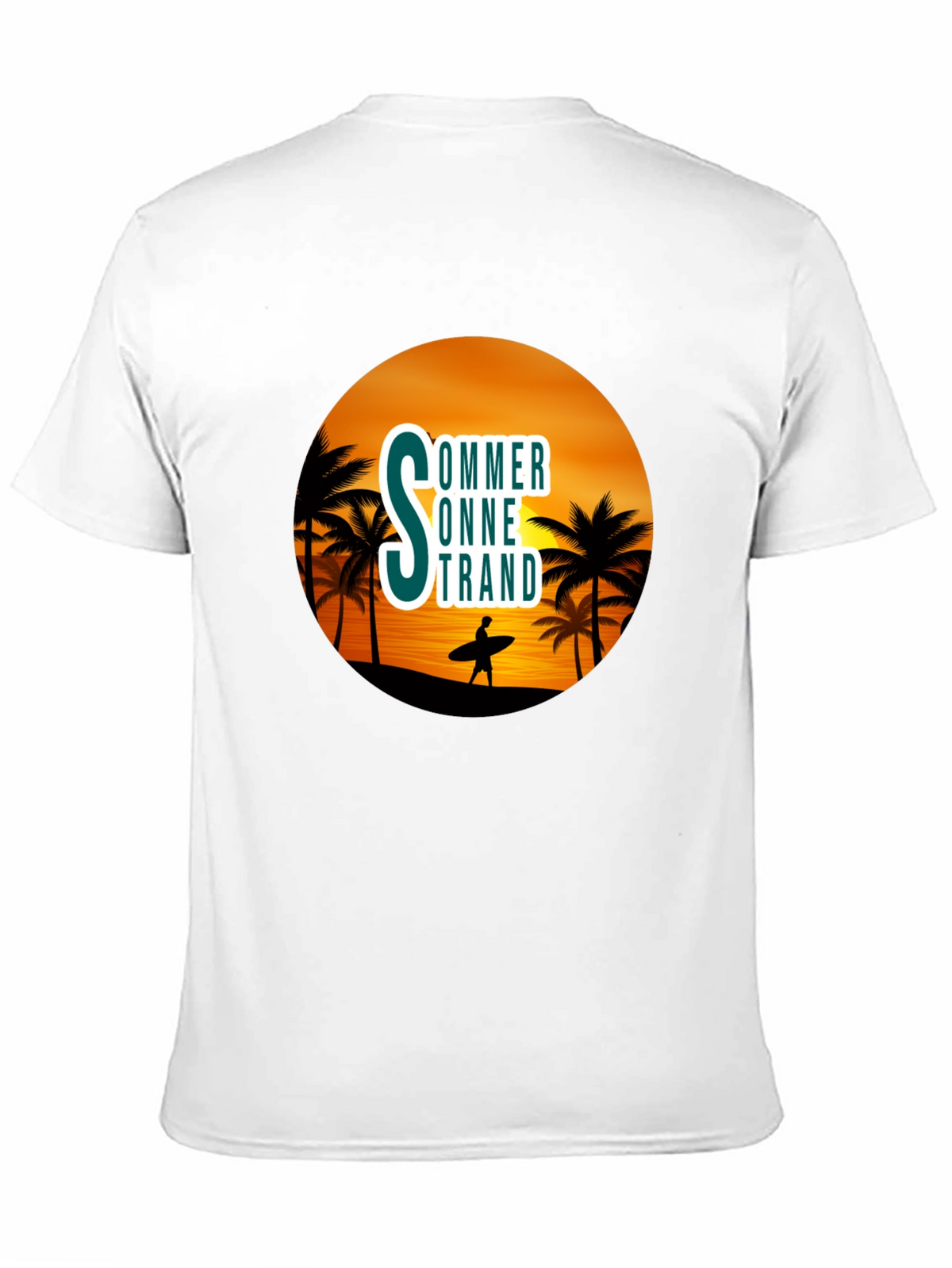 Summer Beach Graphic T-Shirt