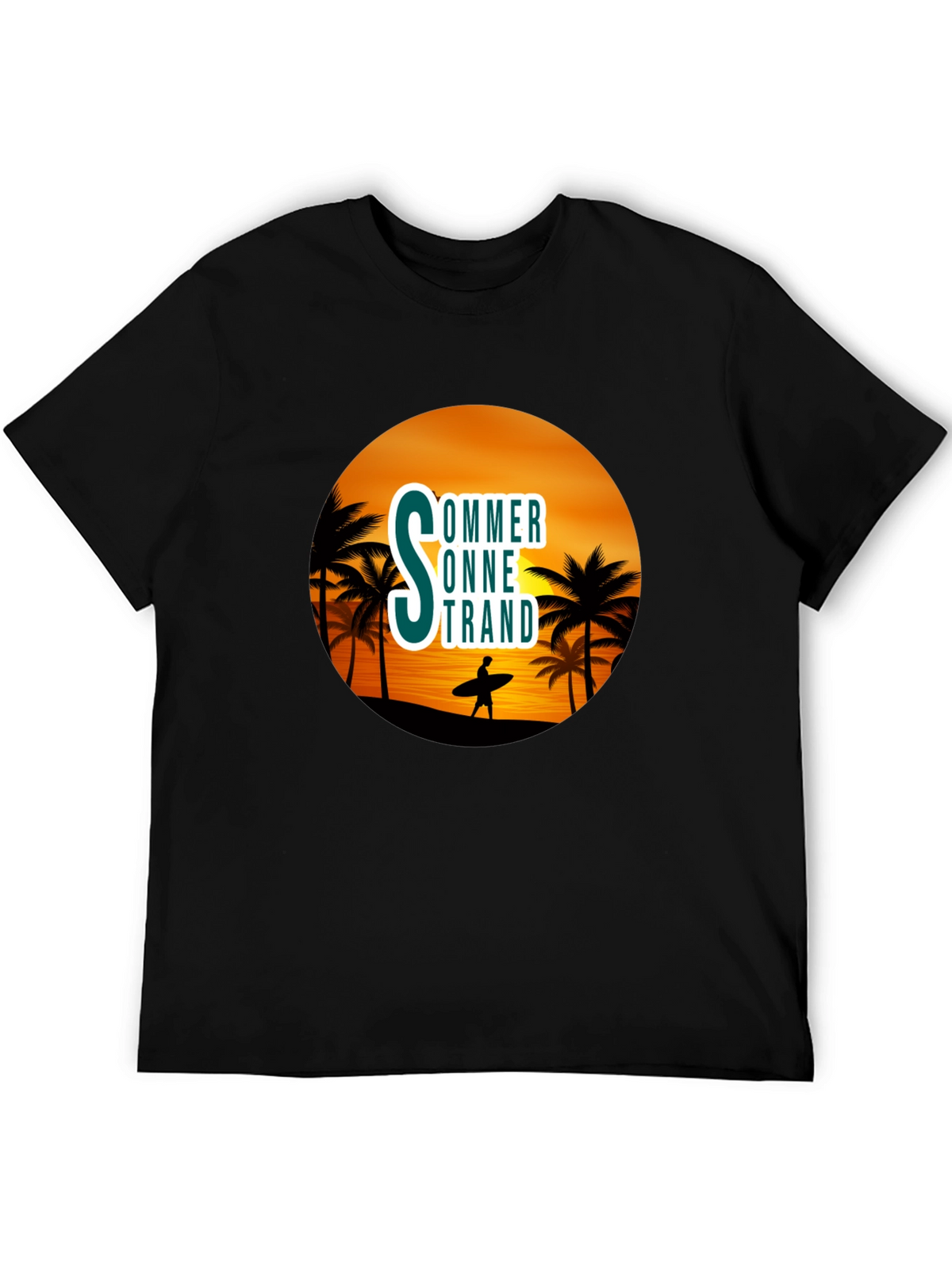 Summer Beach Graphic T-Shirt