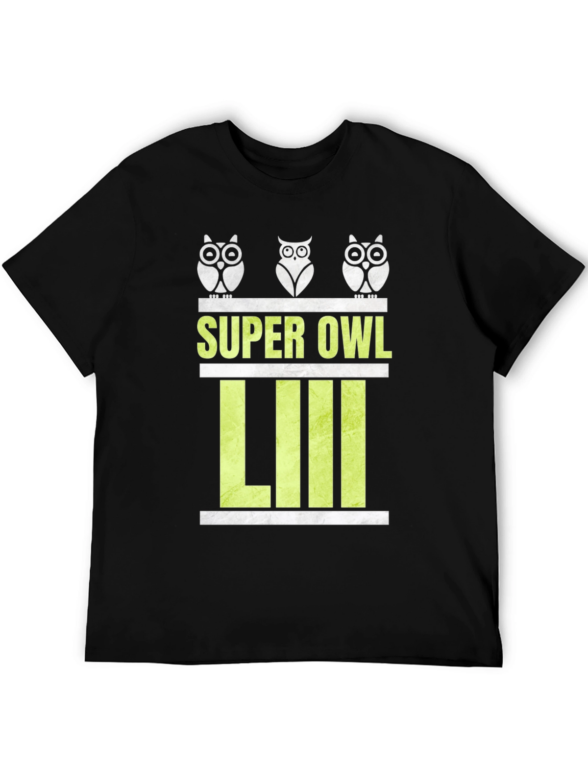Super Owl LIII Black Graphic Tee