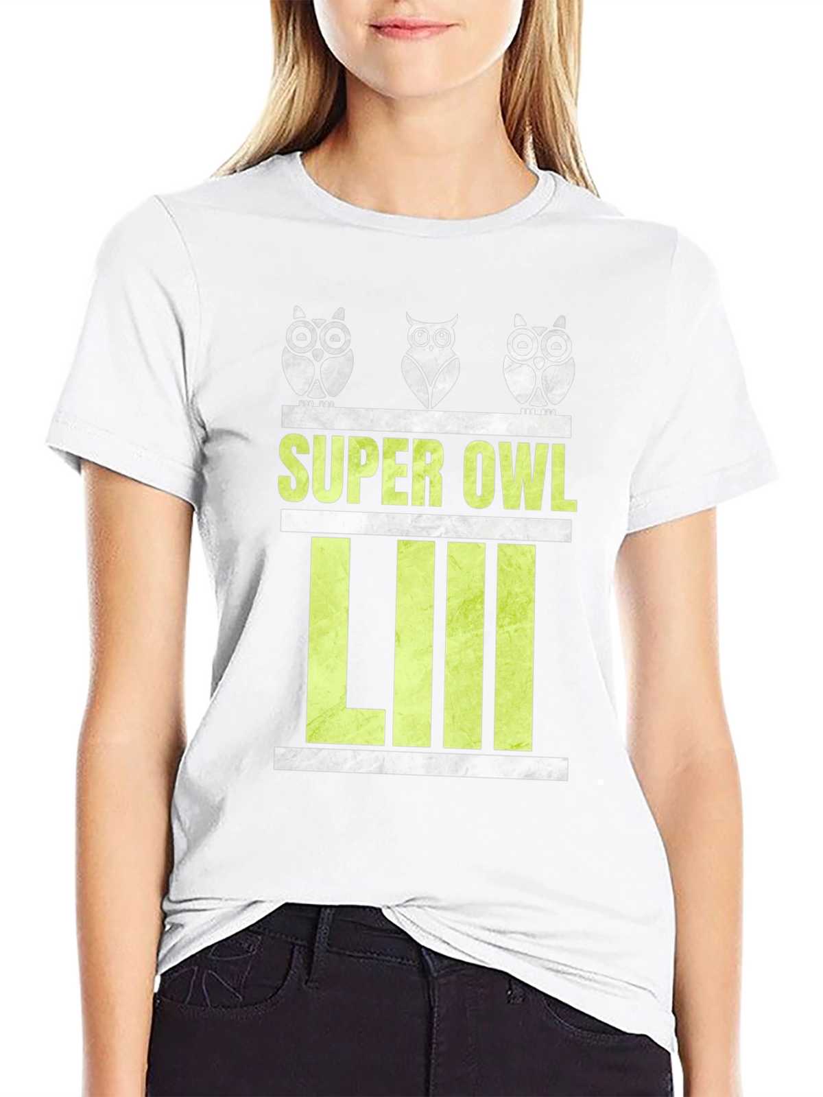 Super Owl LIII Black Graphic Tee