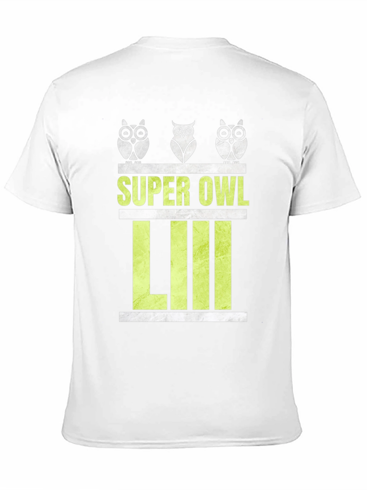 Super Owl LIII Black Graphic Tee