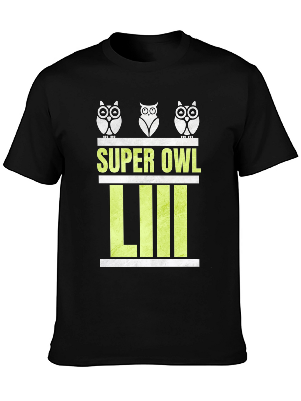 Super Owl LIII Black Graphic Tee