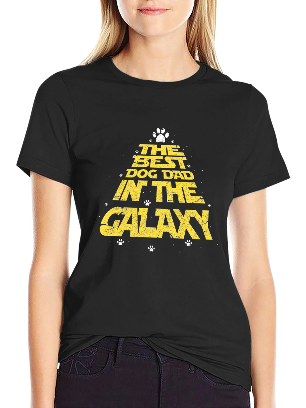 Best Dog Dad in the Galaxy T-Shirt