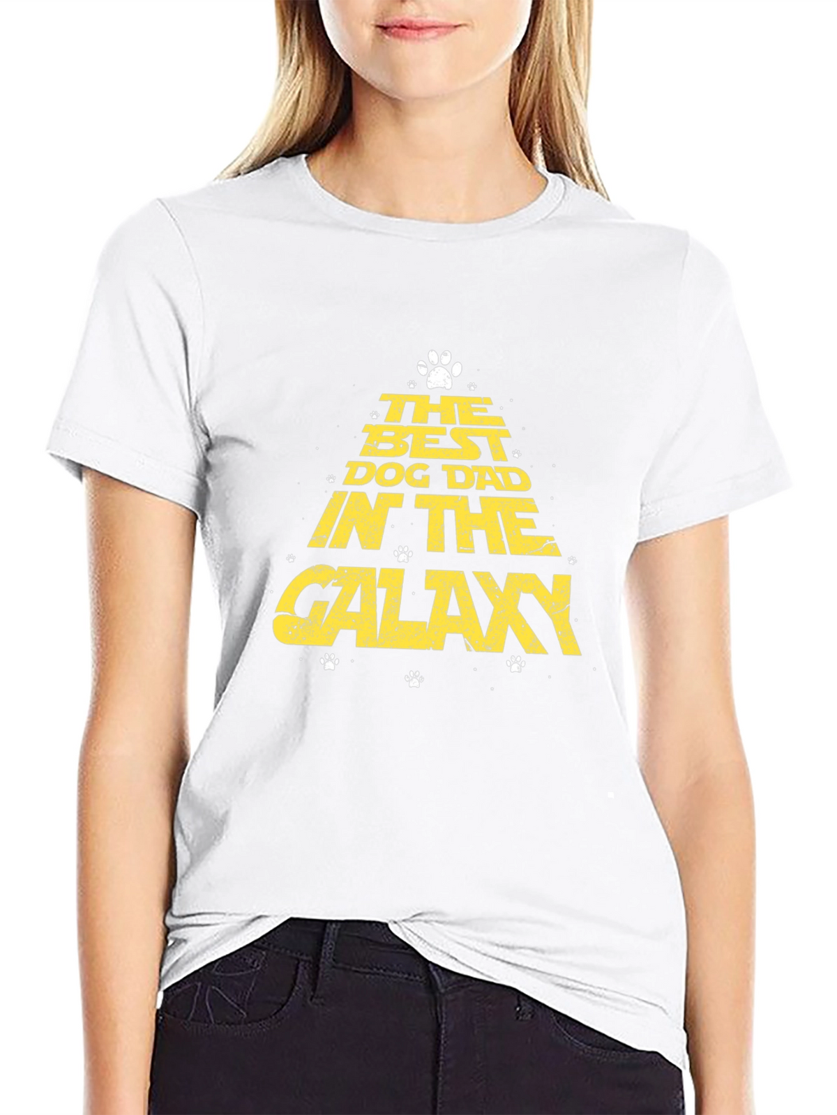 Best Dog Dad in the Galaxy T-Shirt