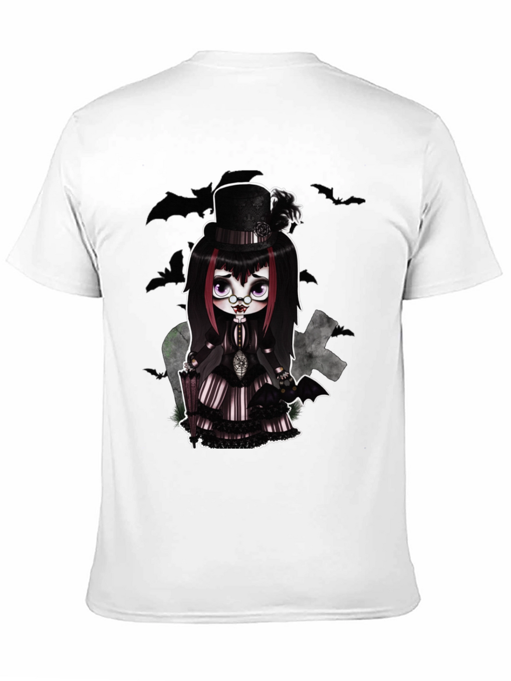 Gothic Doll T-Shirt - Creepy Cute Style