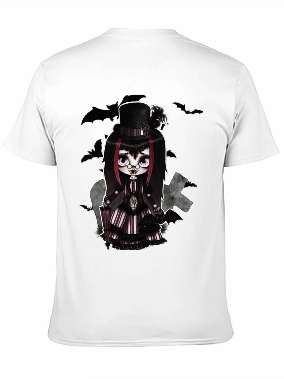 Gothic Doll T-Shirt - Creepy Cute Style