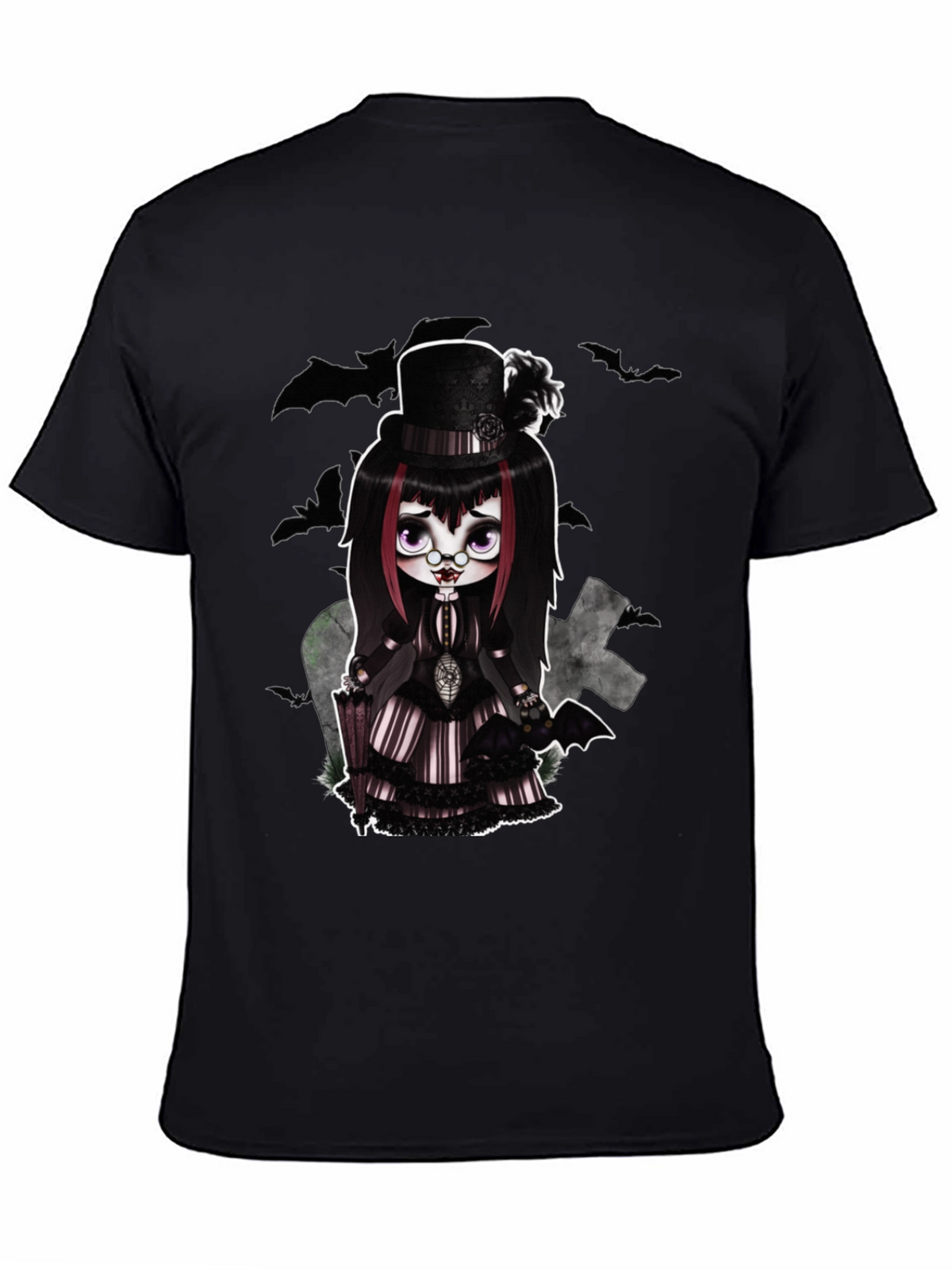 Gothic Doll T-Shirt - Creepy Cute Style