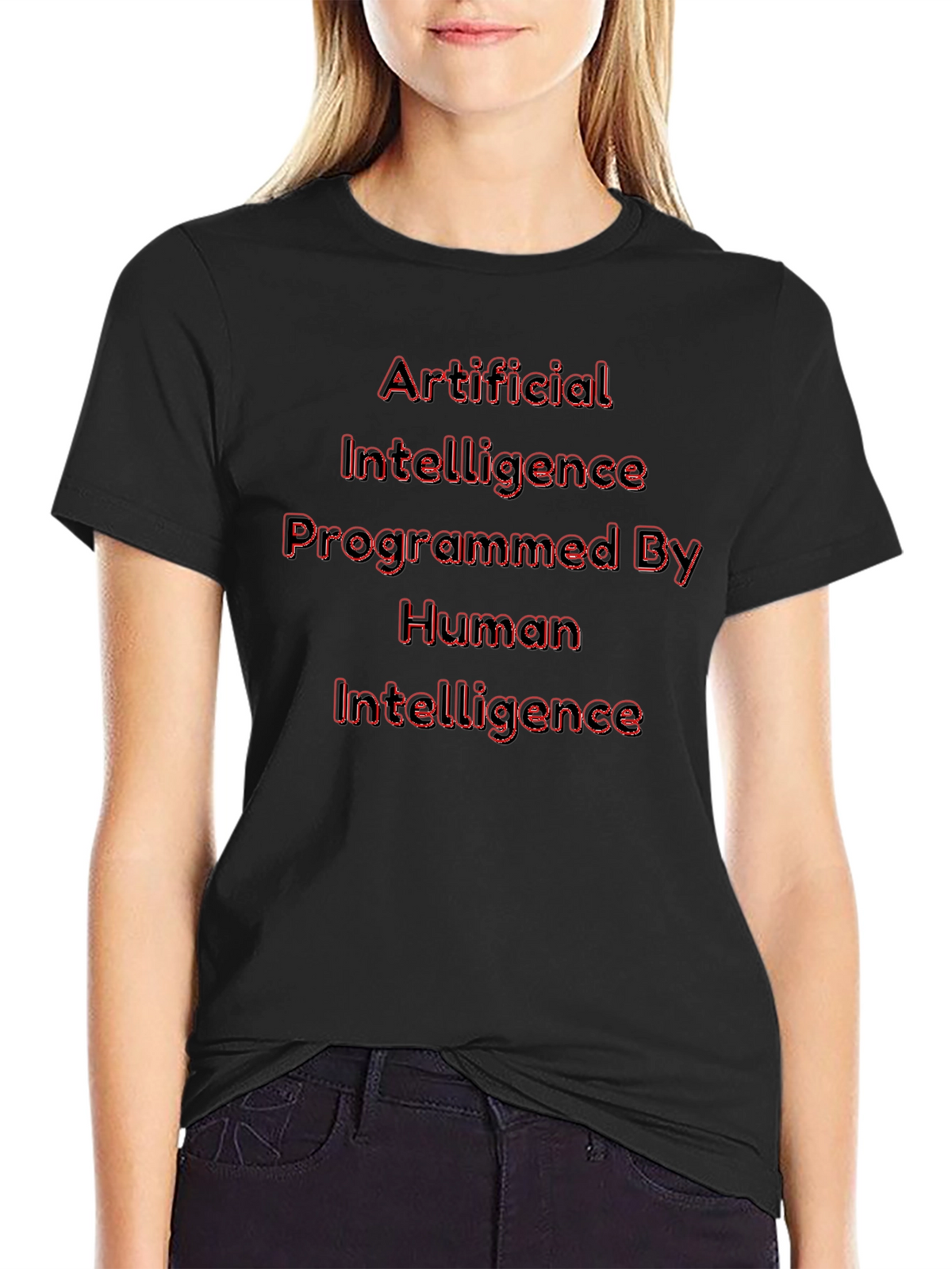 AI Programmed By Human Intelligence T-Shirt